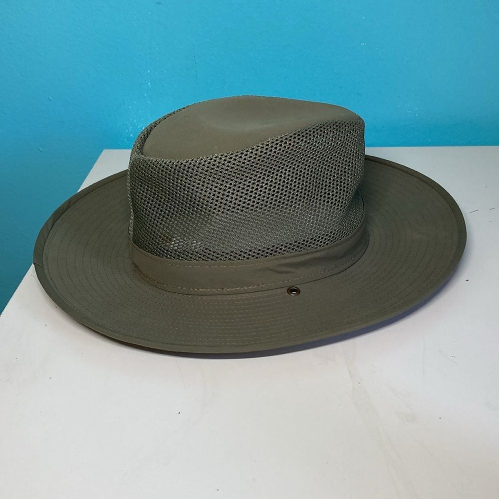Herschel Supply Co. Green Mesh Pathfinder Henschel Hat Size Small Made in USA SP Size ONE SIZE - 1 Thumbnail