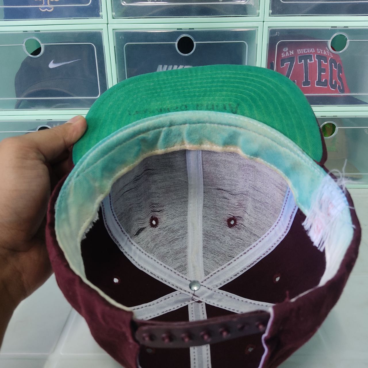 New Era × Vintage Vintage New Era Pro Design SA Size ONE SIZE - 6 Thumbnail