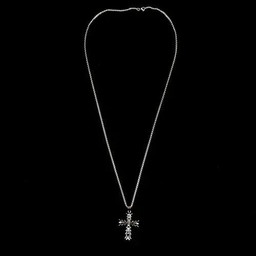 Jewelry Vamp Cross Necklace Punk Opium Chain Size ONE SIZE - 2 Thumbnail