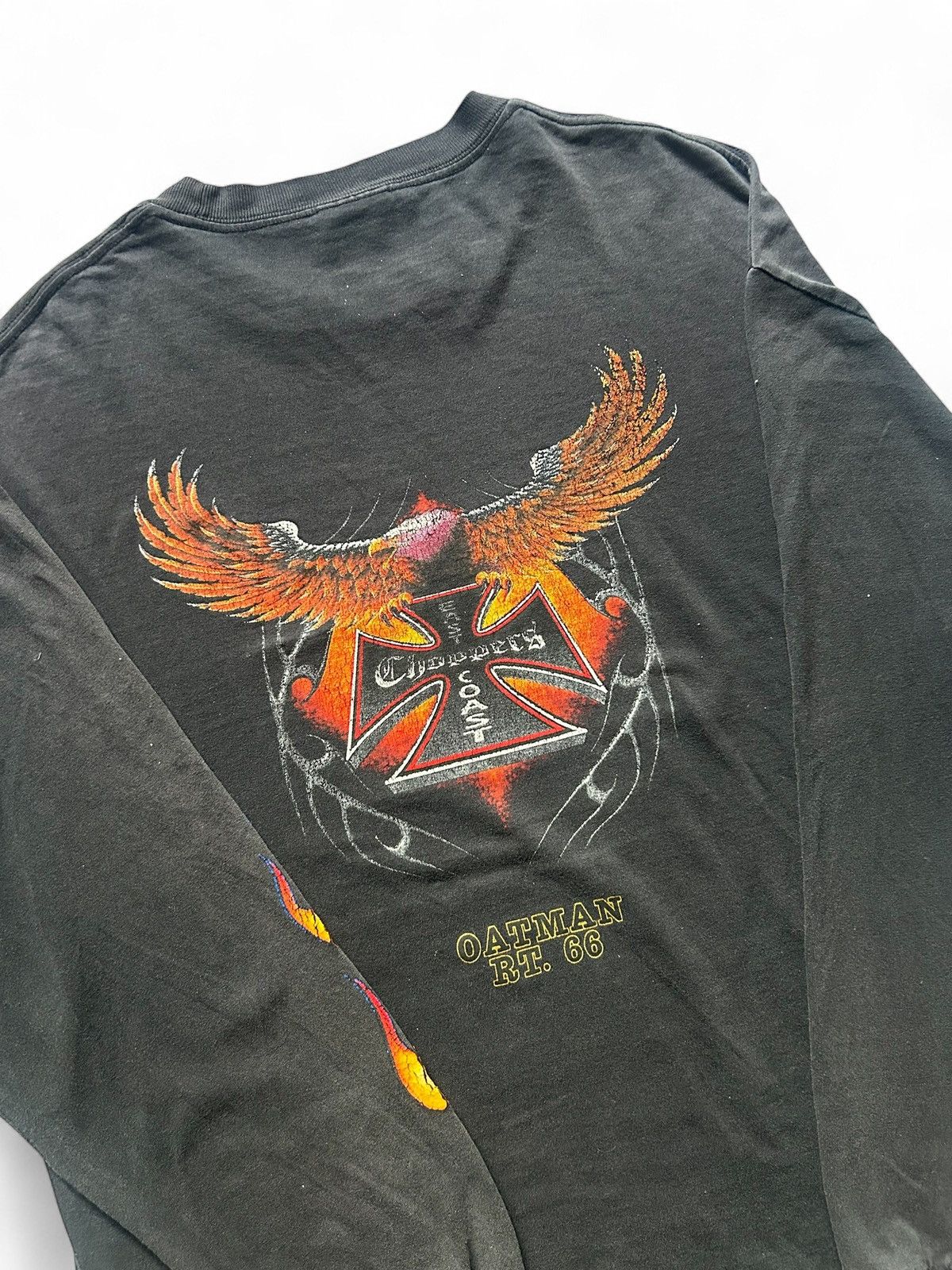 Vintage Rare Choppers Long Sleeve Tee Size US XL / EU 56 / 4 - 4 Thumbnail
