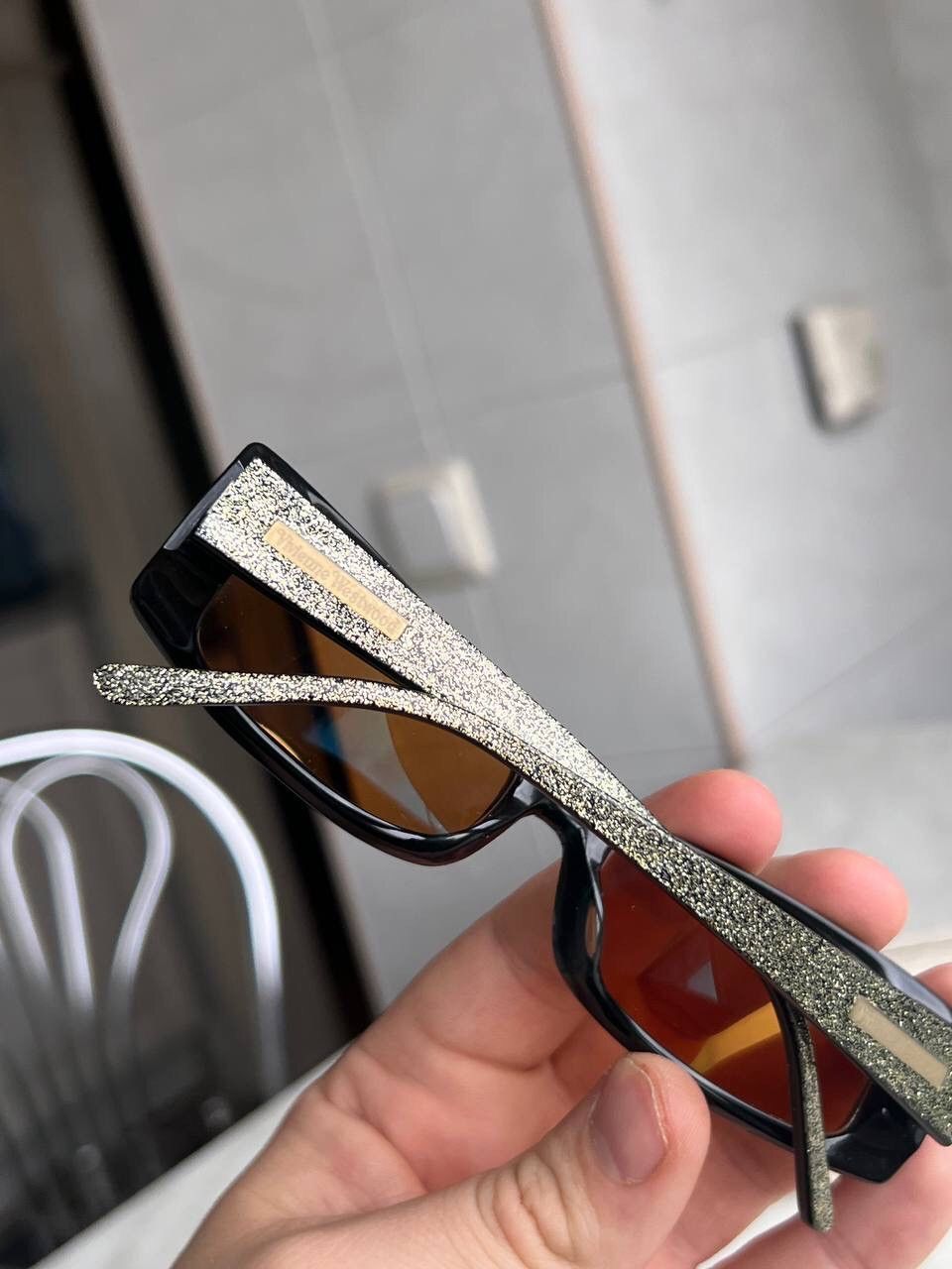 Vivienne Westwood Vivienne Westwood Vintage Shine Glitter Frame Eyeglasses Y2K Size ONE SIZE - 21 Thumbnail