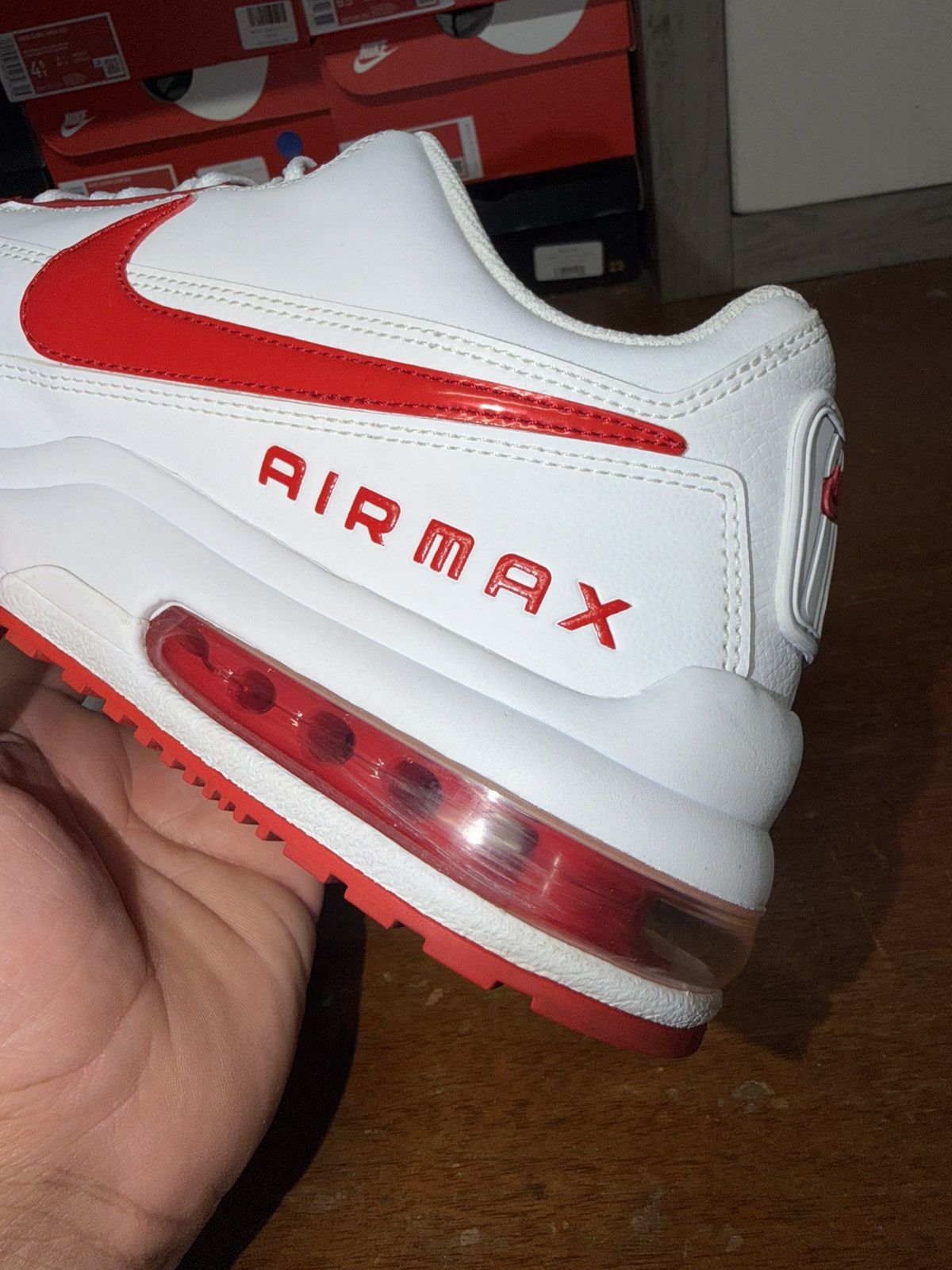 Nike Nike Air Max LTD 3 White University Red size 11.5 Size US 11.5 / EU 44-45 - 11 Thumbnail