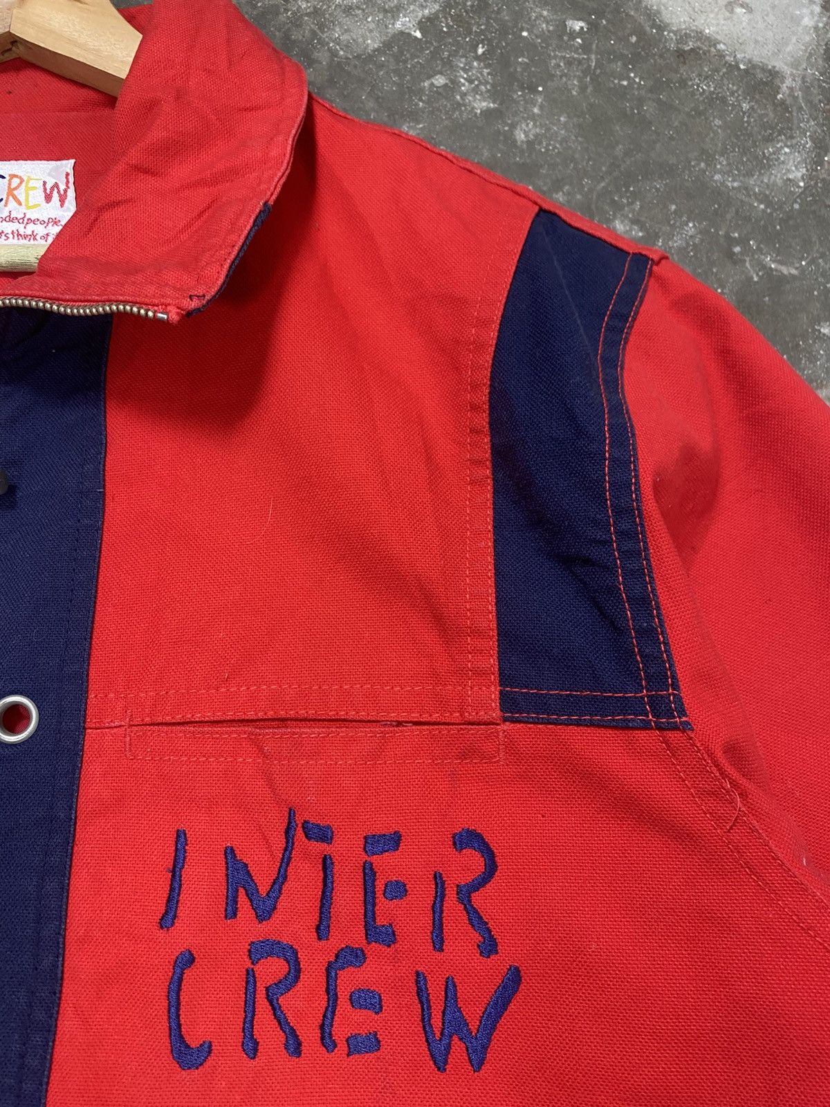 Japanese Brand Rare Inter Crew Japanese Brand Duck Canvas Jacket Size US XL / EU 56 / 4 - 10 Thumbnail