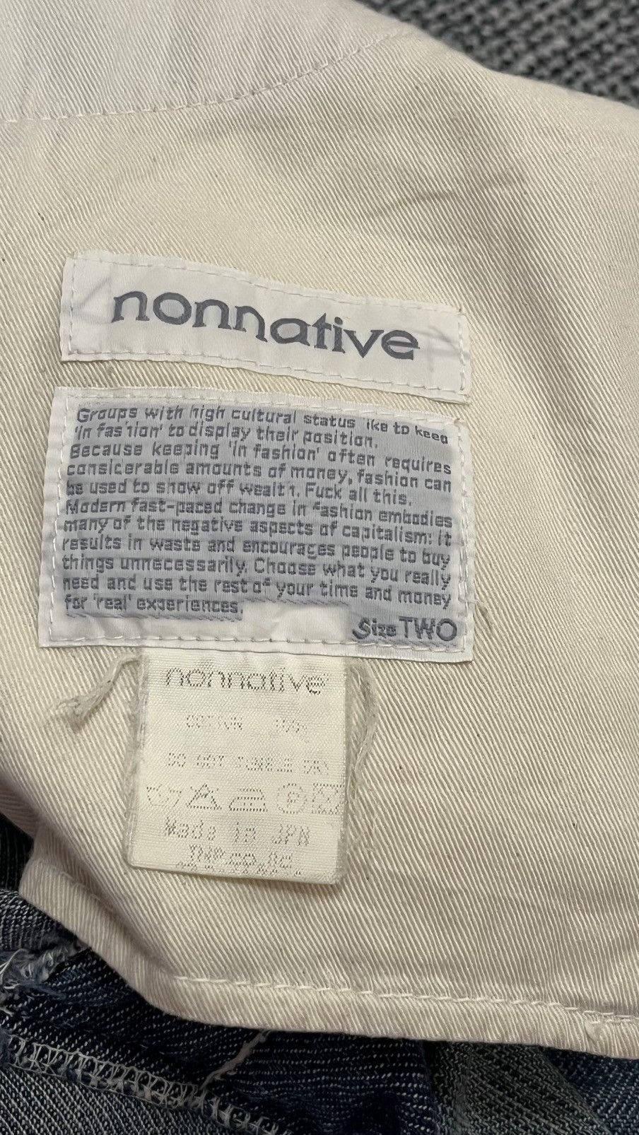Nonnative Vintage Nonnative Carpenter Jeans size 36 x 26 inches Size US 36 / EU 52 - 15 Thumbnail