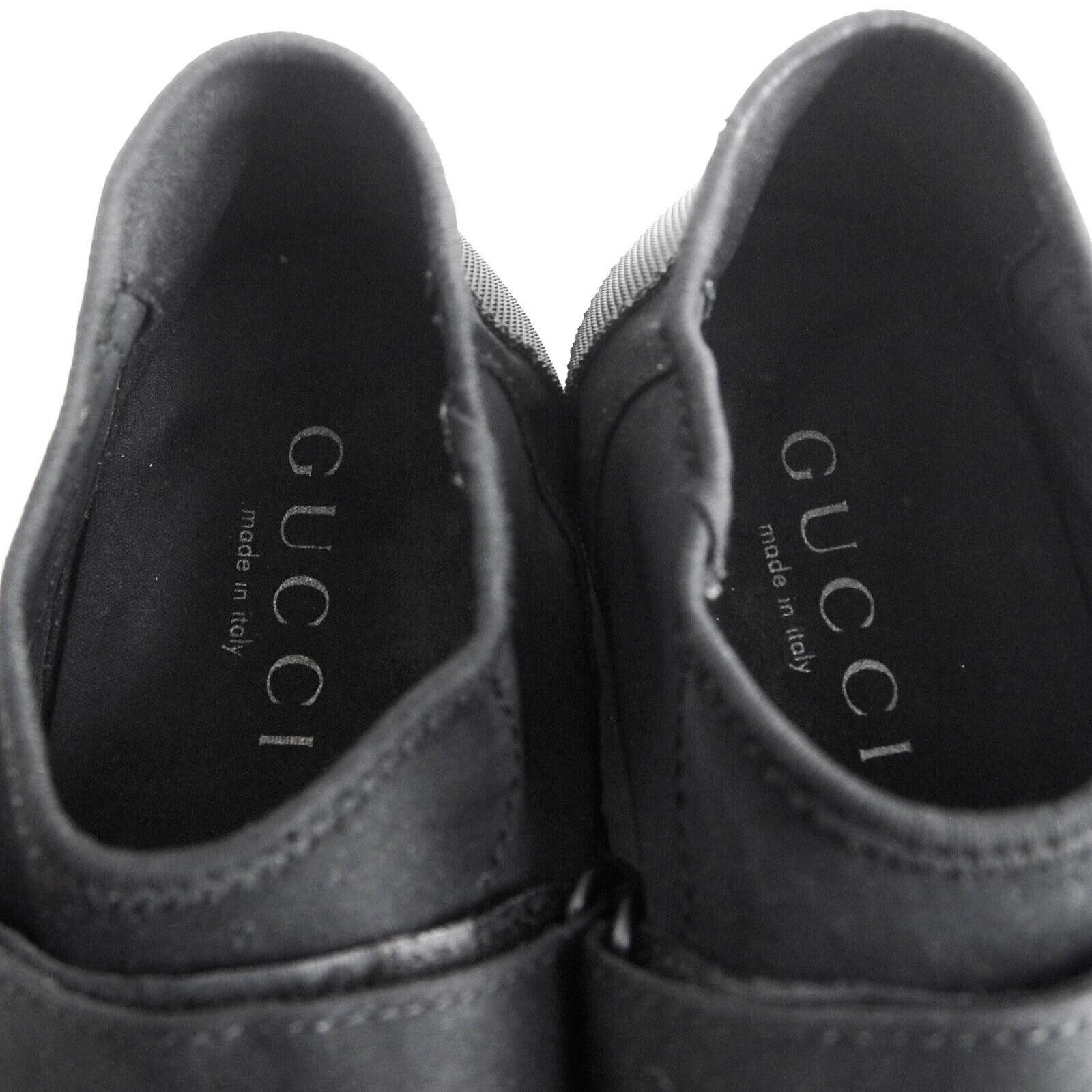 Gucci Gucci Sock Style Sneakers Black Canvas Mens US 12.5 EU 45.5 Size US 12.5 / EU 45-46 - 6 Thumbnail