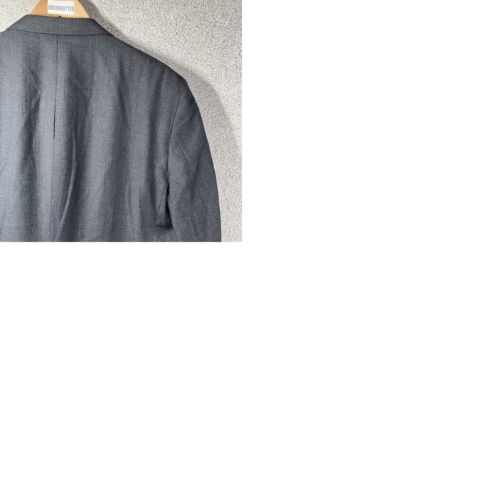 Vintage Coppley Loro Piana Sport Coat Blazer Mens 46 Blue Wool 2 Button Notch Lapel Regular 2 Piece Dry Clean Only Men's Suit Coat Size 46R - 11 Thumbnail