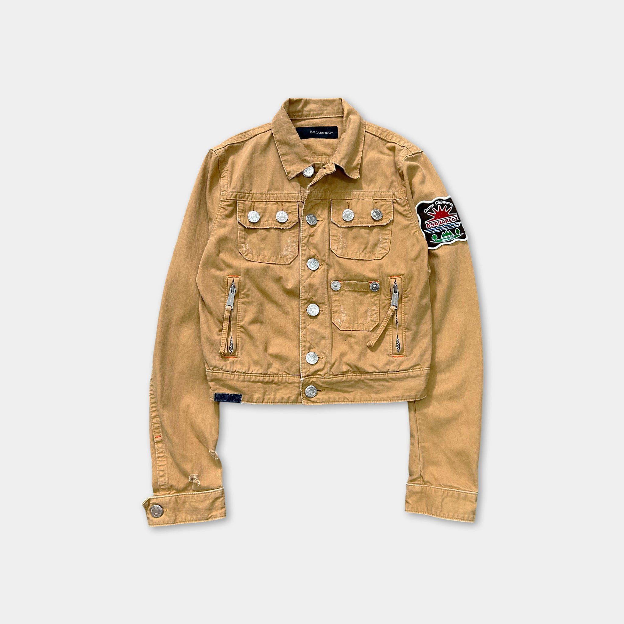 Dsquared2 Dsquared2 Utility-Cargo Denim Jacket Size US M / EU 48-50 / 2 - 1 Thumbnail