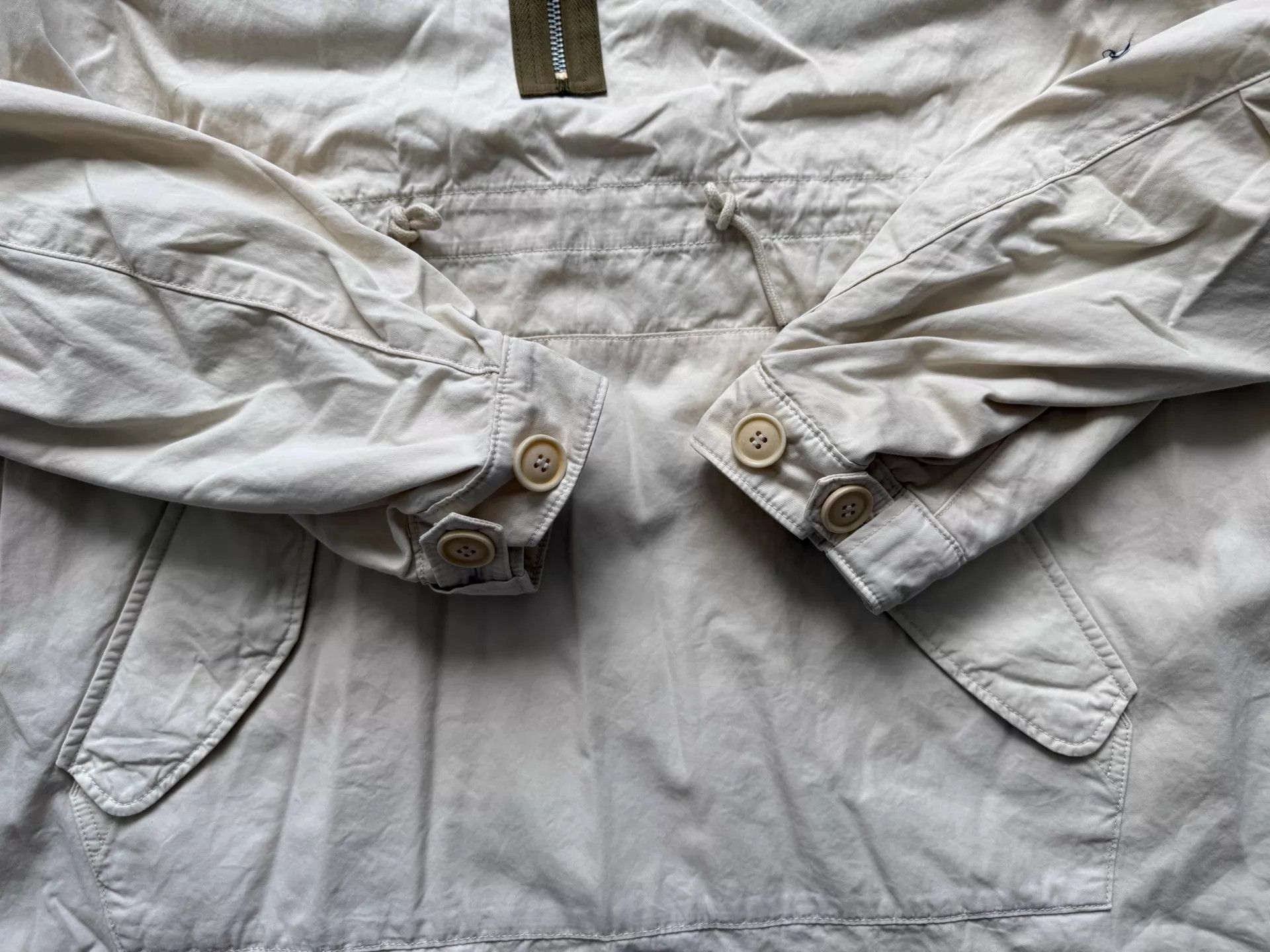 Visvim visvim 22AW Dorset Fishtail M65 Mud-Dyed White SZ 1 Size US S / EU 44-46 / 1 - 6 Thumbnail