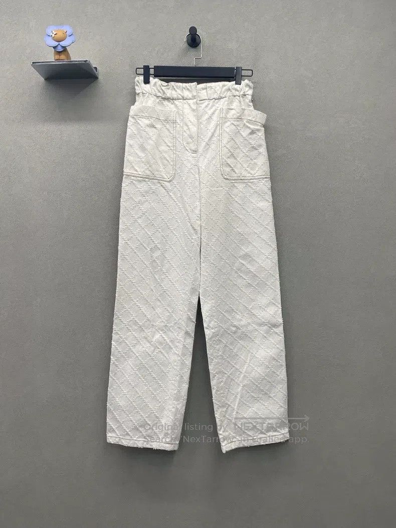 Chanel Chanel White straight jeans Size 24" / US 00 / IT 34 - 1 Thumbnail