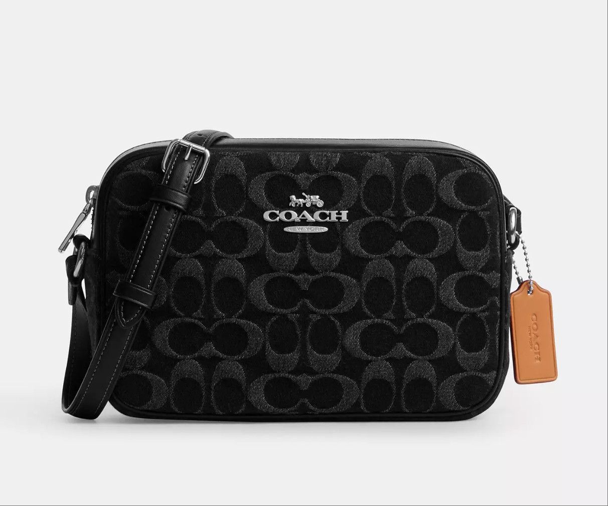 Coach Jamie Camera Bag In Signature Denim CDE89 Size ONE SIZE - 9 Thumbnail
