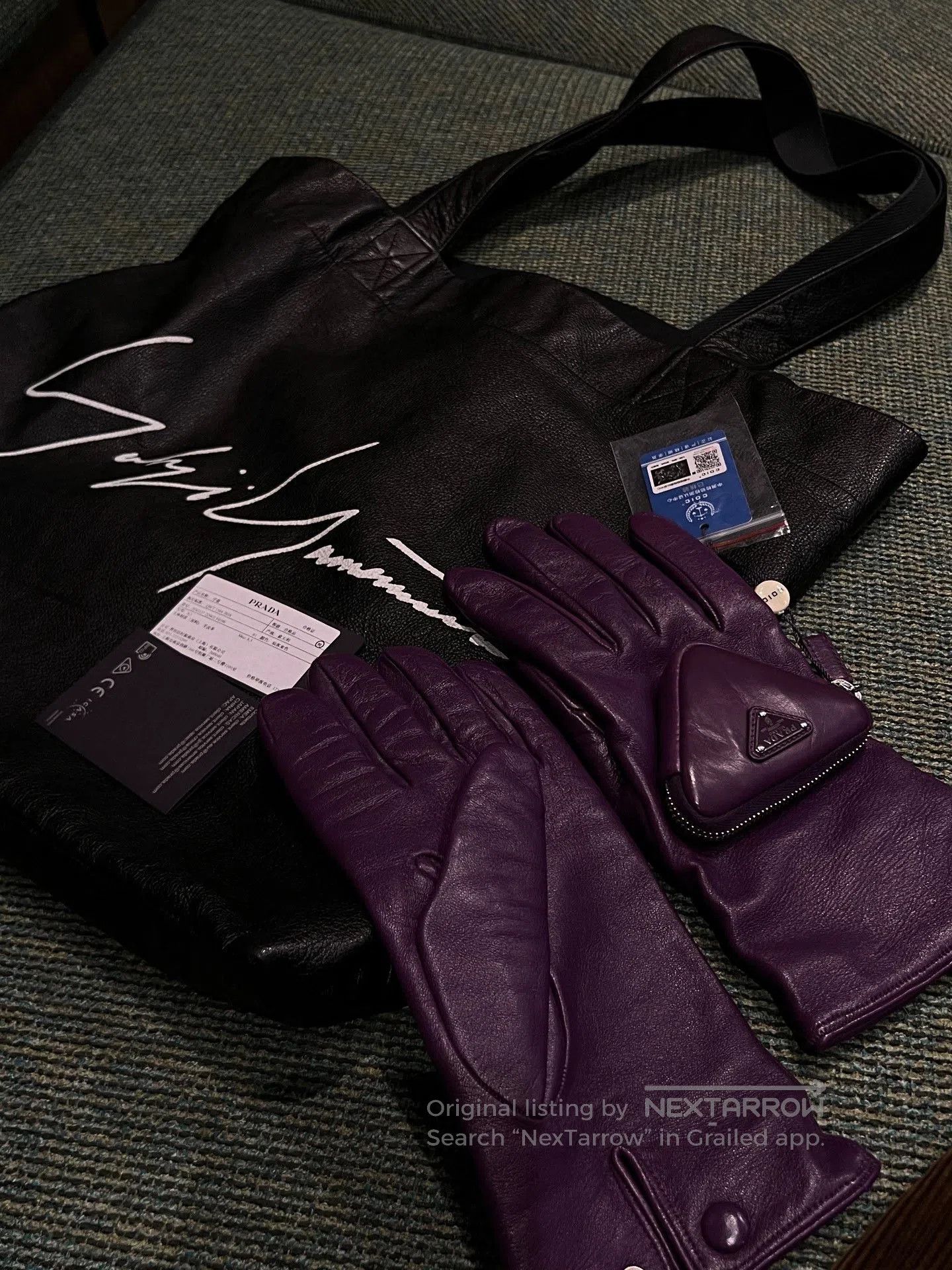 Yohji Yamamoto Yohji Yamamoto Leather Tote Bag. Size ONE SIZE - 8 Thumbnail