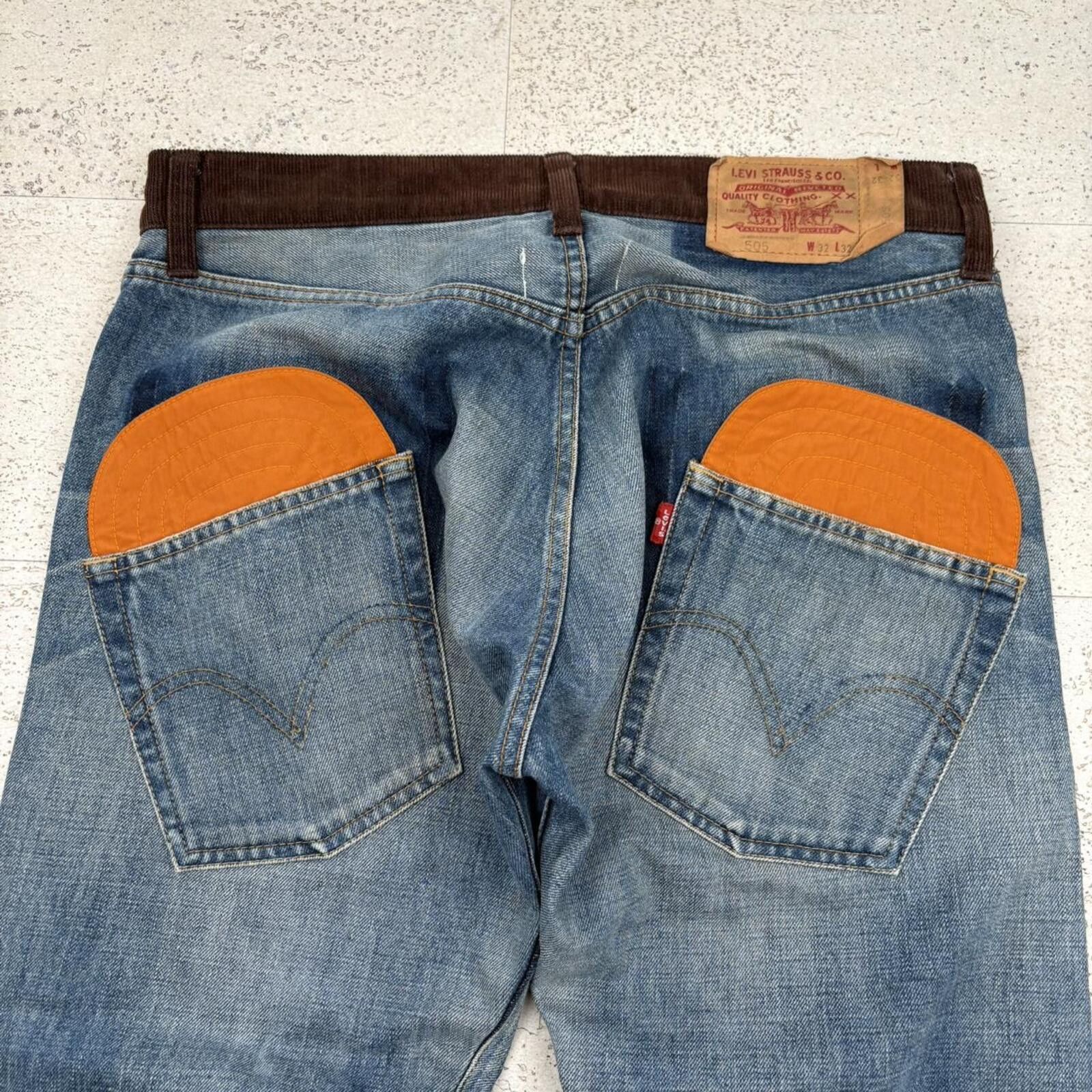 Junya Watanabe Junya Watanabe x Levi’s Denim (32”) Size US 32 / EU 48 - 3 Thumbnail