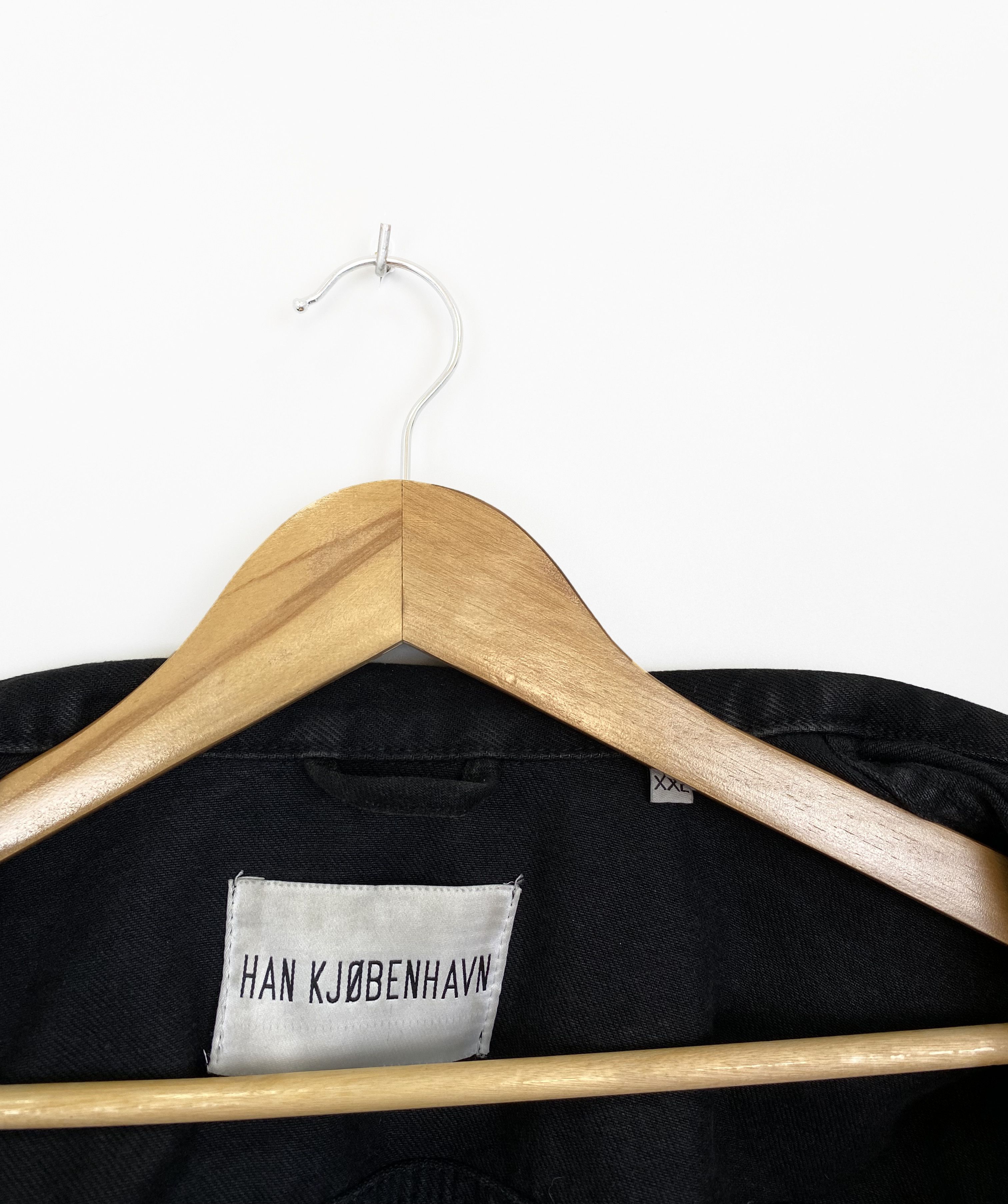 Han Kjobenhavn HAN Kjobenhavn Base Jacket Black Denim Type III Size US XXL / EU 58 / 5 - 8 Thumbnail