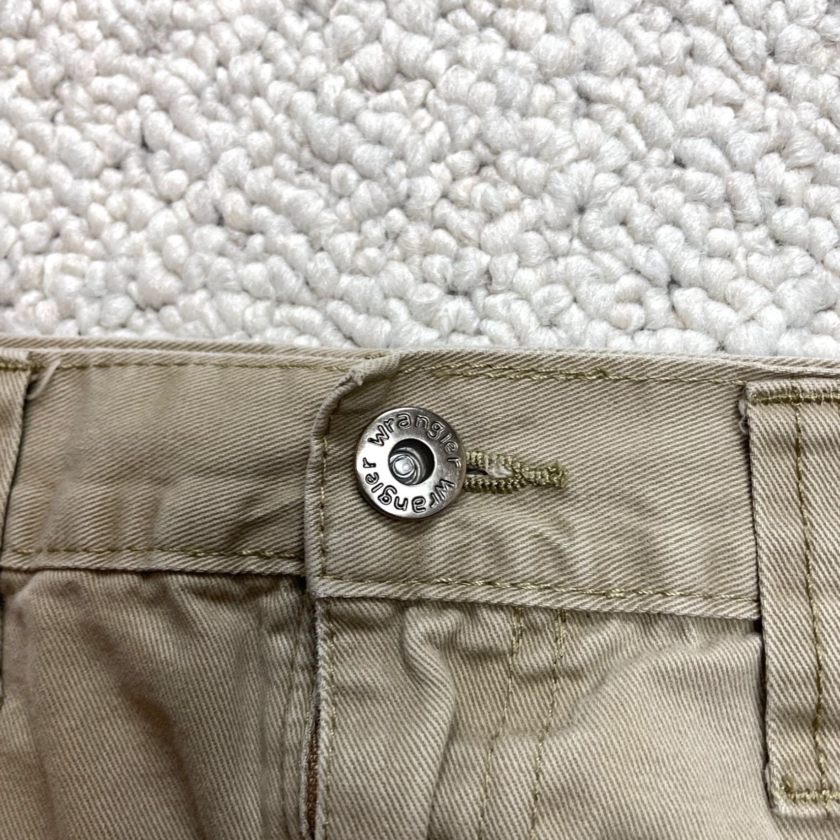 Wrangler Wrangler Cargo Pants Mens 44x30 Brown Biege Kahki High Rise Slacks Cotton Solid Size US 44 / EU 60 - 7 Thumbnail