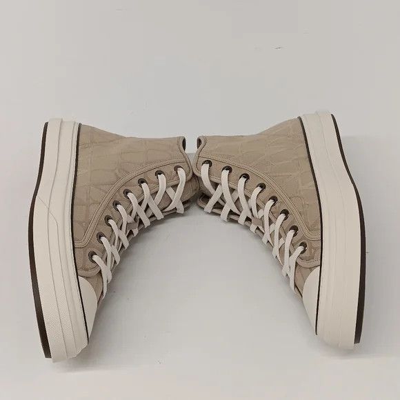 Valentino Valentino Toile Iconographe Flocked Sneakers - EU43.5/US10.5 Size US 10.5 / EU 43-44 - 4 Thumbnail