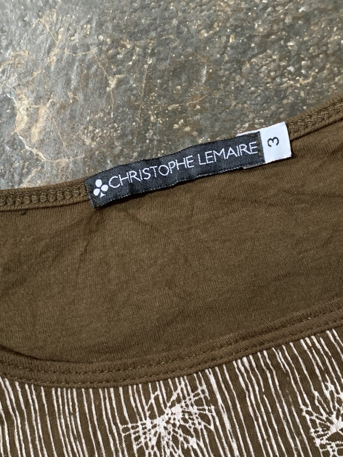 Christophe Lemaire Christophe Lemaire Long Sleeve Floral Design Size US L / EU 52-54 / 3 - 4 Thumbnail