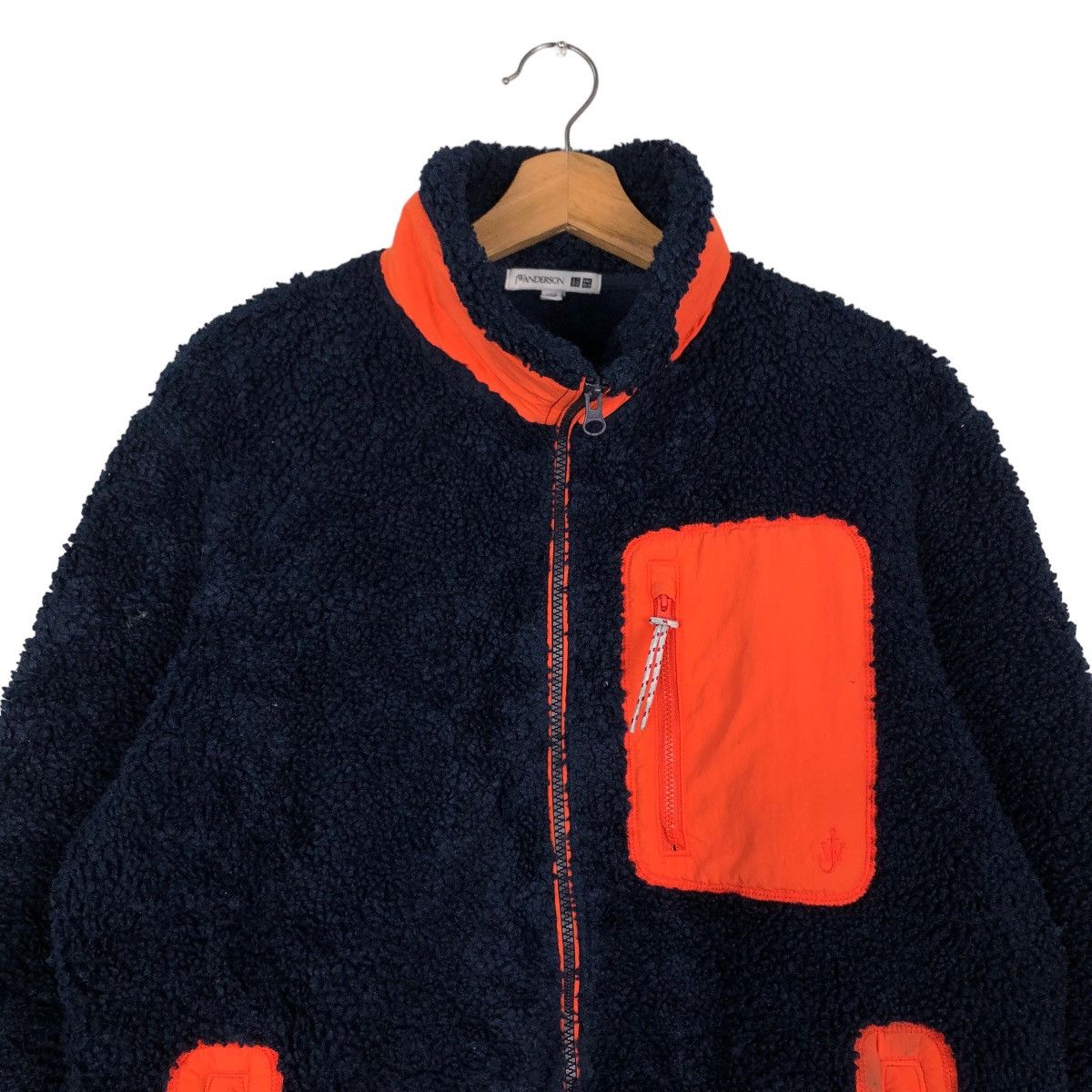 Japanese Brand 🔥Vintage Dip Pile Fleece Jacket J.W.Anderson Uniqlo Japan Size US L / EU 52-54 / 3 - 3 Thumbnail