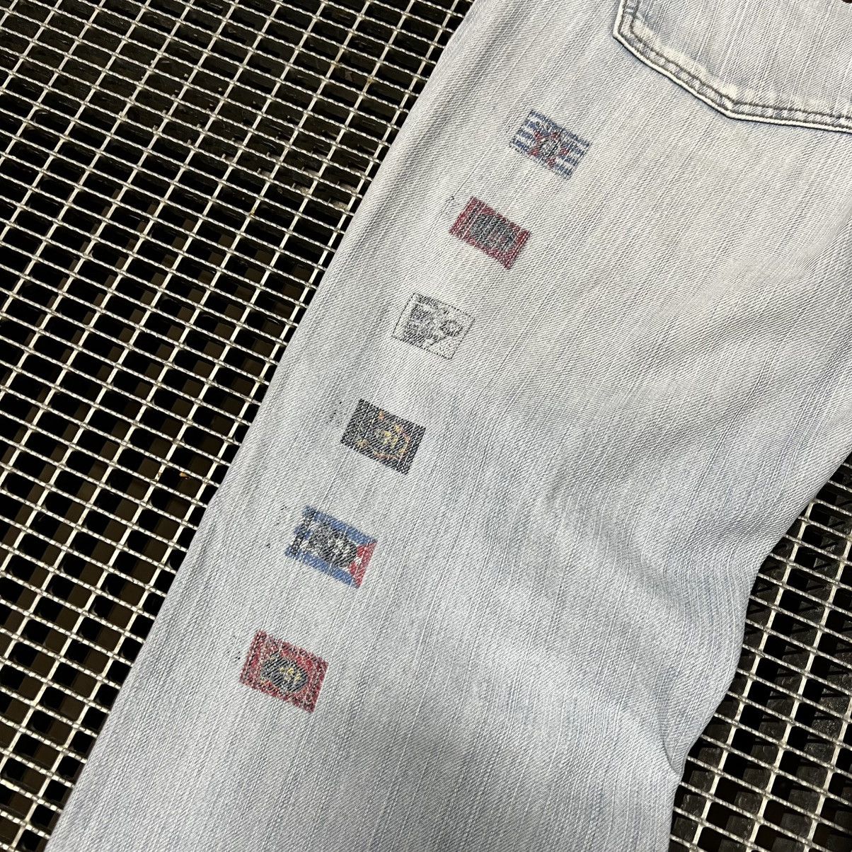 Vintage Vintage Jeans Denim Guevara Logo Streatwear Size US 36 / EU 52 - 7 Thumbnail