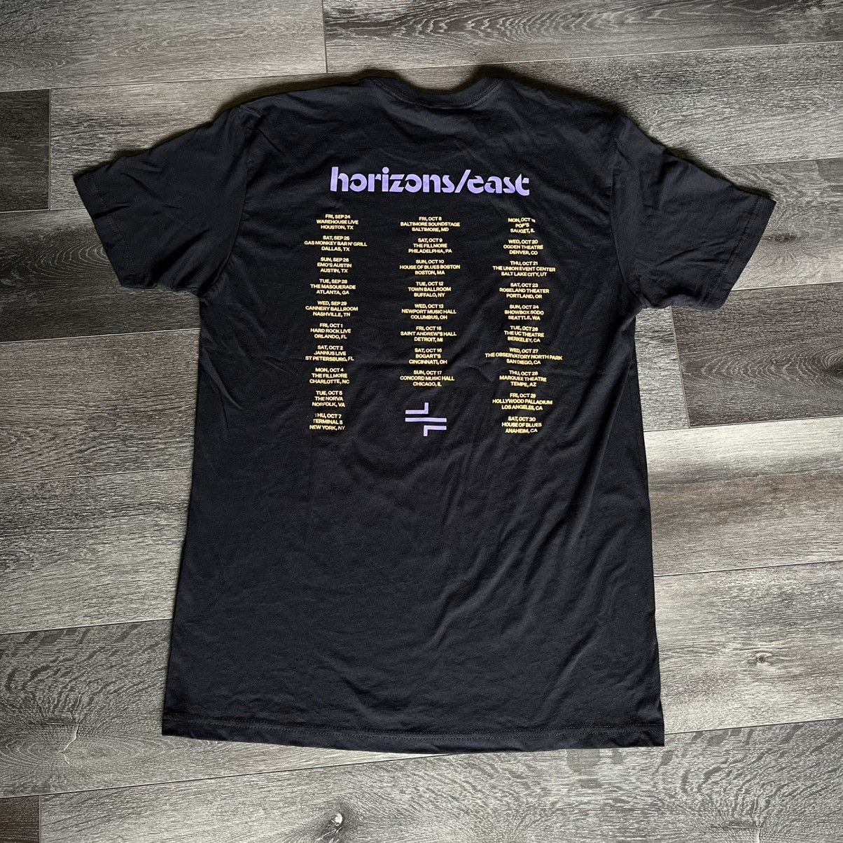 Band Tees Vintage Style Thrice Horizons East 2025 World Tour Band Tee Size US L / EU 52-54 / 3 - 2 Thumbnail
