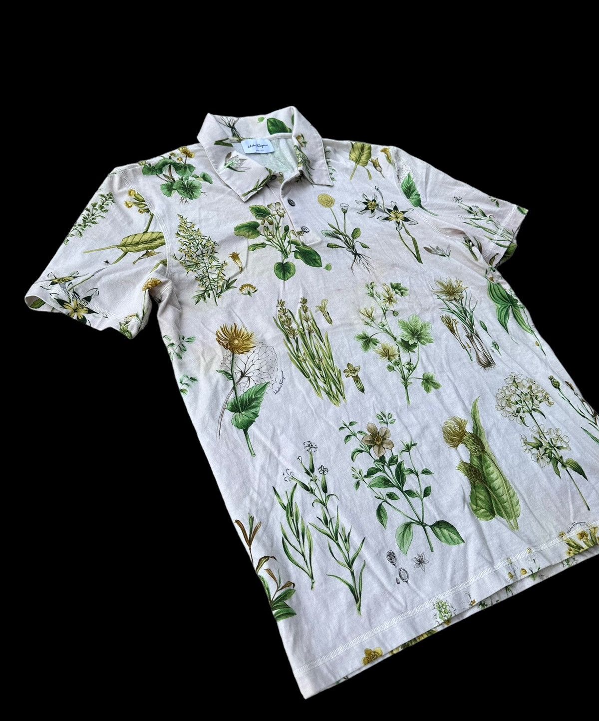 Salvatore Ferragamo Salvatore Ferragamo flower printed shirts Size US L / EU 52-54 / 3 - 5 Thumbnail