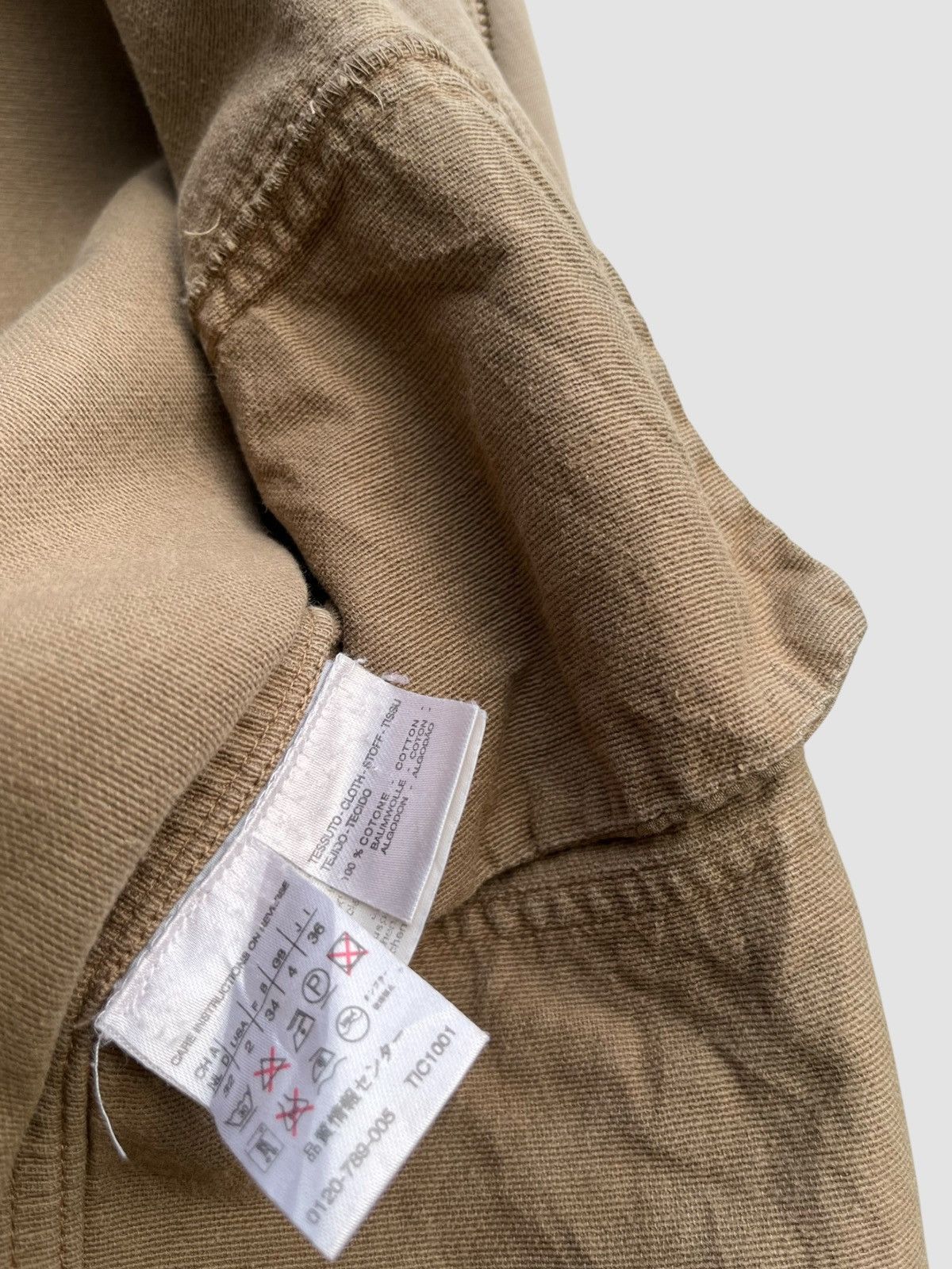 Sportmax Sportmax Cotton Utility Jacket Khaki Made in Italy Size XS / US 0-2 / IT 36-38 - 8 Thumbnail