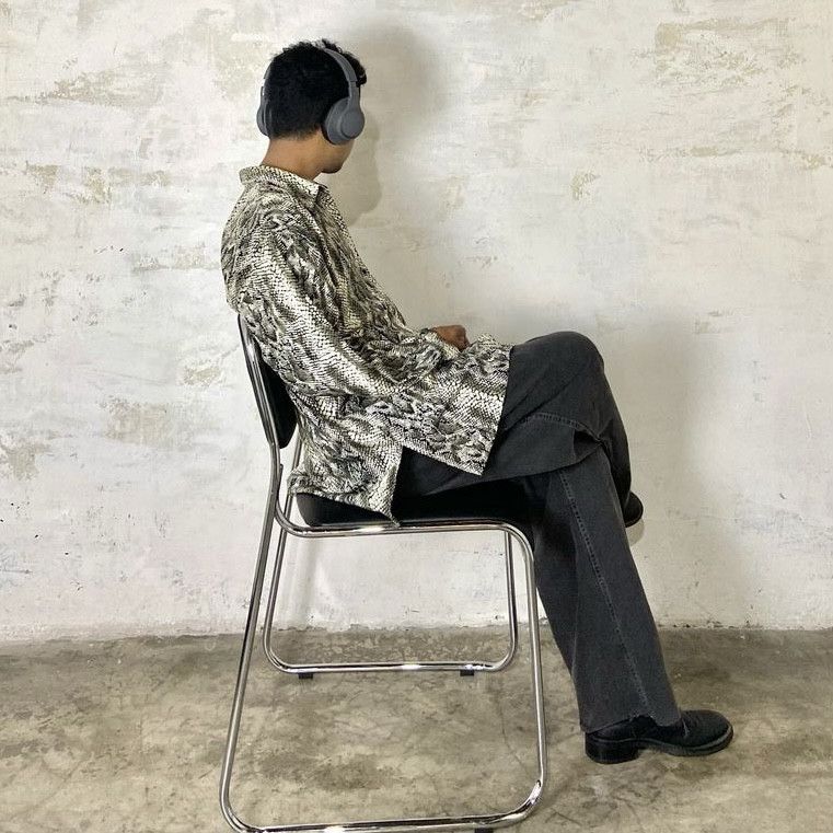 Japanese Brand Vintage Snakeskin Pattern Shirt Size US M / EU 48-50 / 2 - 4 Thumbnail