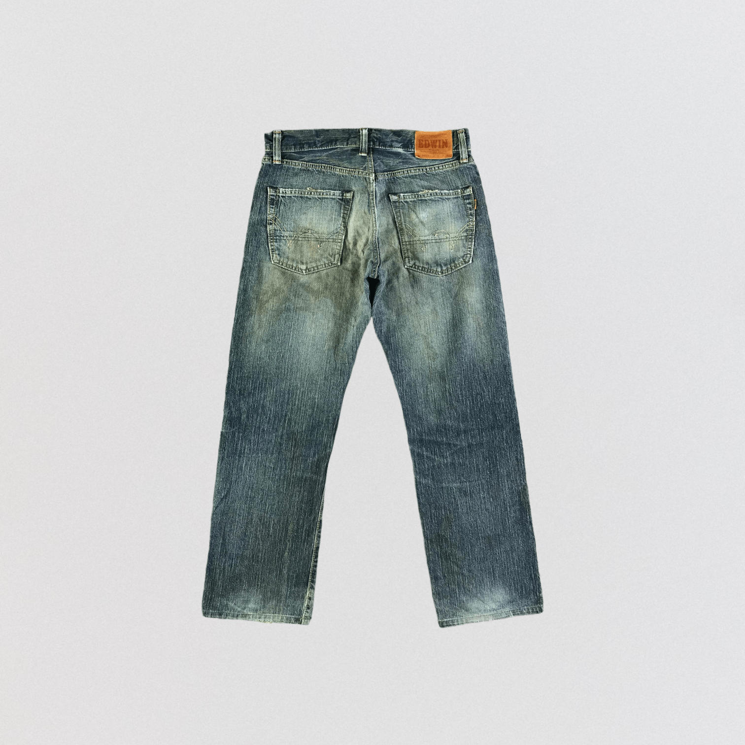 Edwin Vintage 90s Edwin 505 Selvedge Jeans-JM3598 Size US 34 / EU 50 - 2 Thumbnail