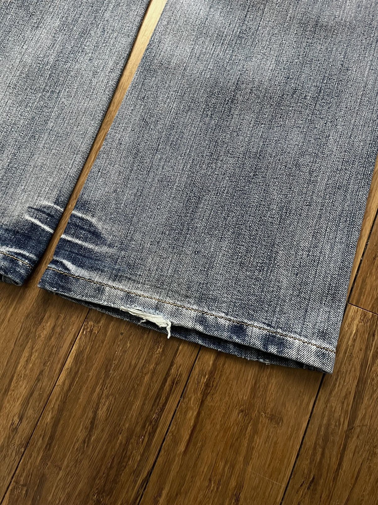 Japanese Brand VINTAGE WIDE LEG JEANS Y2K Size US 33 - 15 Thumbnail