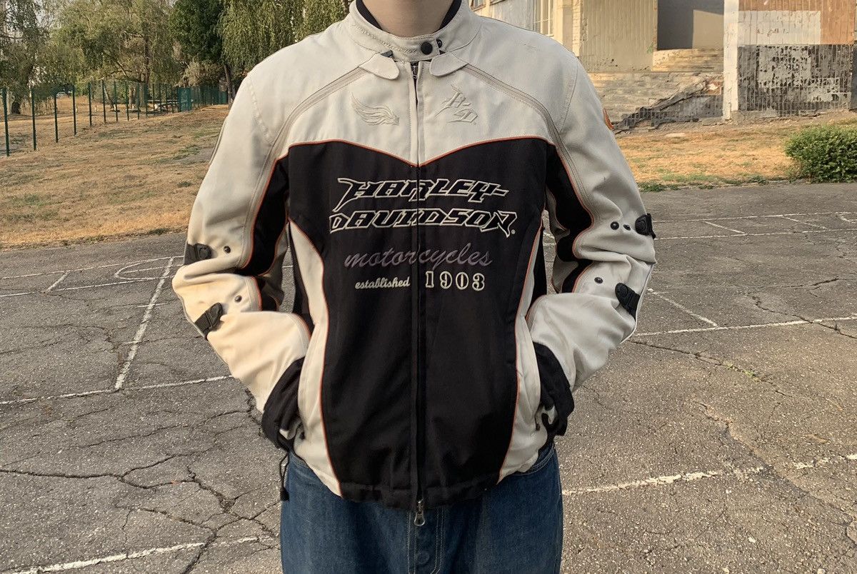 Harley Davidson × Vintage Harley davidson 2006 VINTAGE MOTO JACKET Size US XL / EU 56 / 4 - 14 Thumbnail