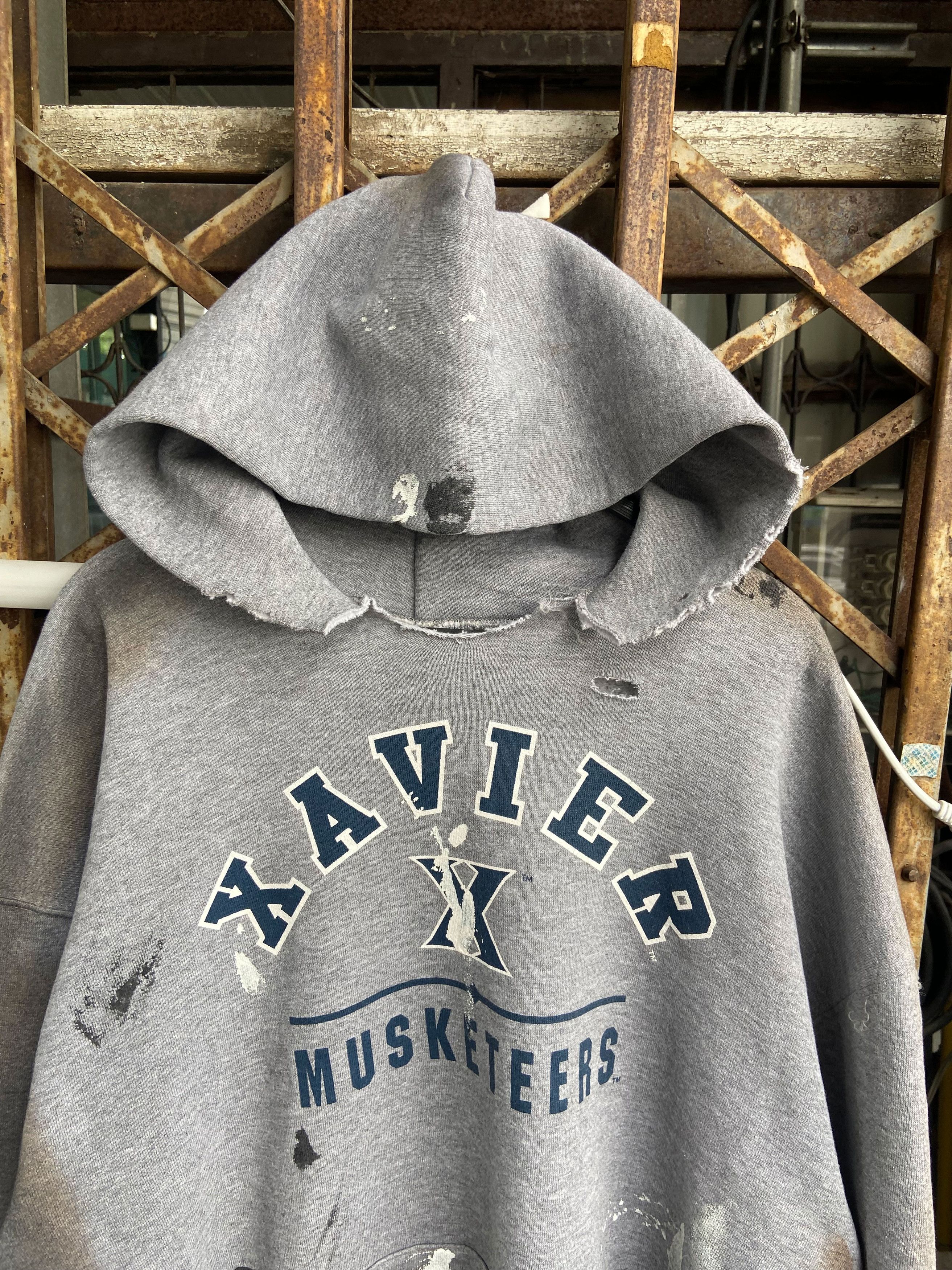 Vintage Vintage "xavier" Russell Athletic Hoodie Size US L / EU 52-54 / 3 - 4 Thumbnail