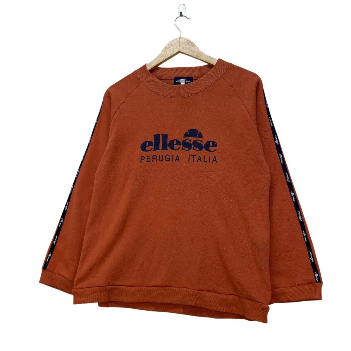 Ellesse 💥Vintage Ellesse Big Logo Side Tape Crewneck Size US M / EU 48-50 / 2 - 3 Thumbnail