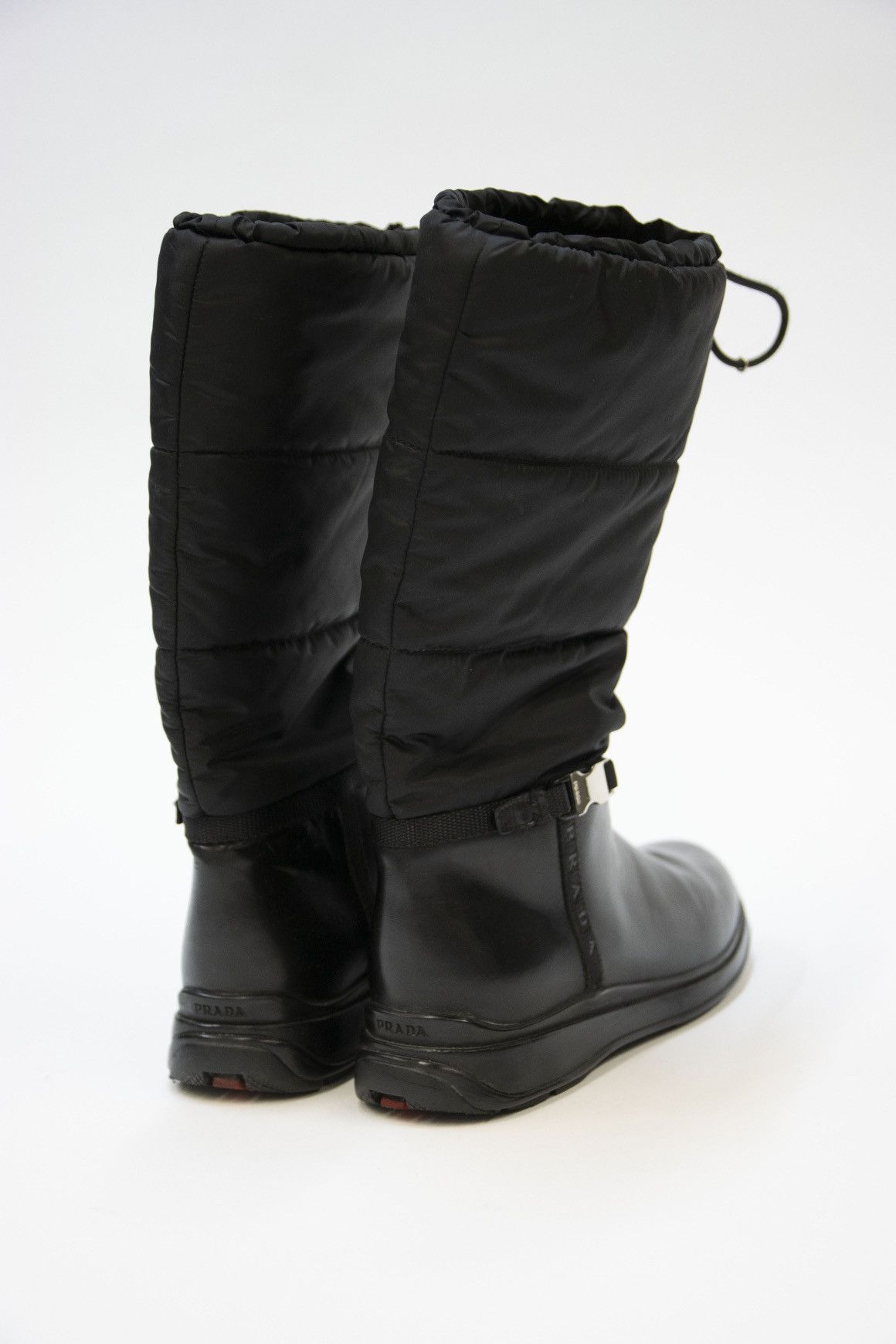 Prada PRADA F/W 1999 padded high boots Size US 7 / IT 37 - 2 Thumbnail