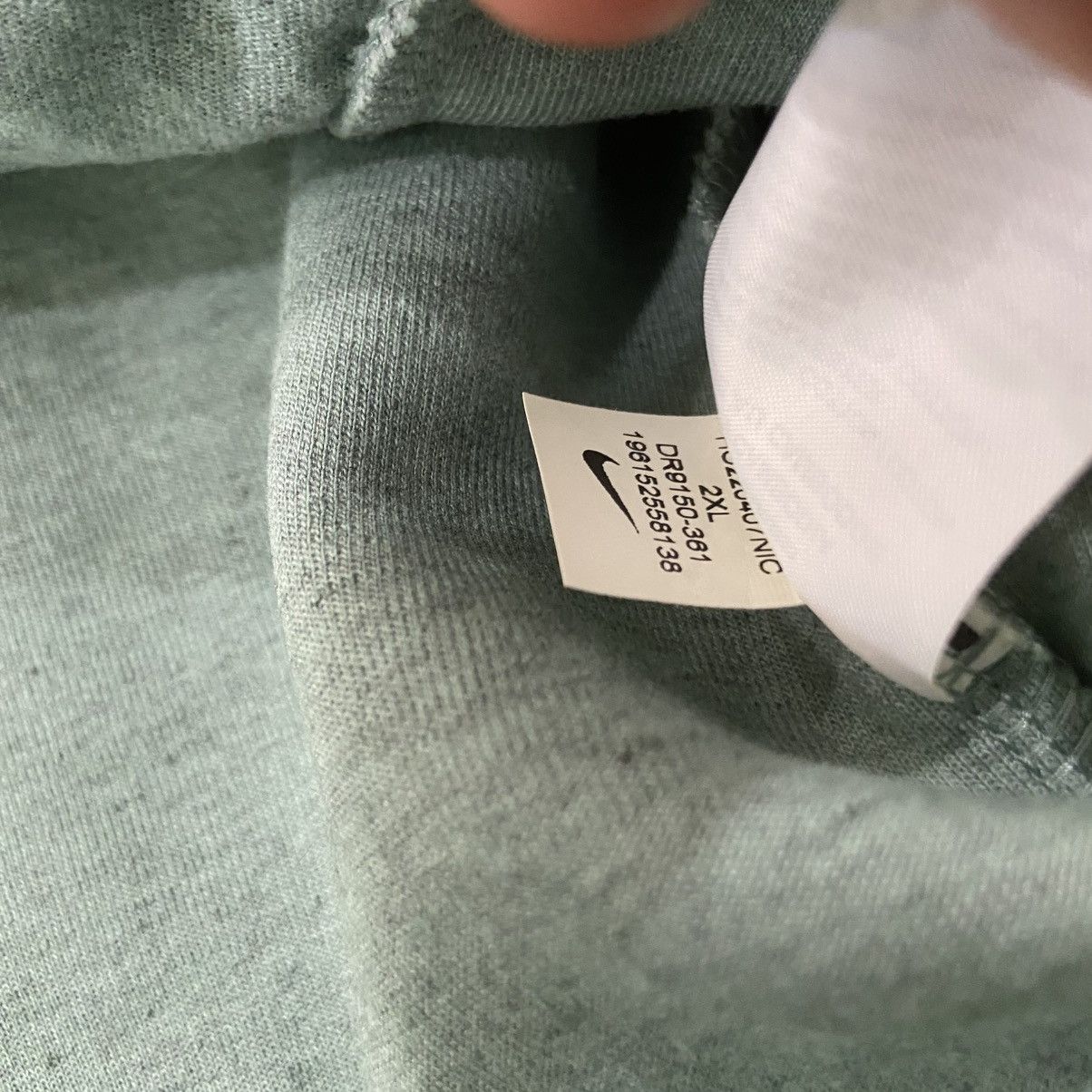 Nike Nike Tech Fleece Full Zip Hoodie Heather Teal Grey Mens XXL Size US XXL / EU 58 / 5 - 5 Thumbnail