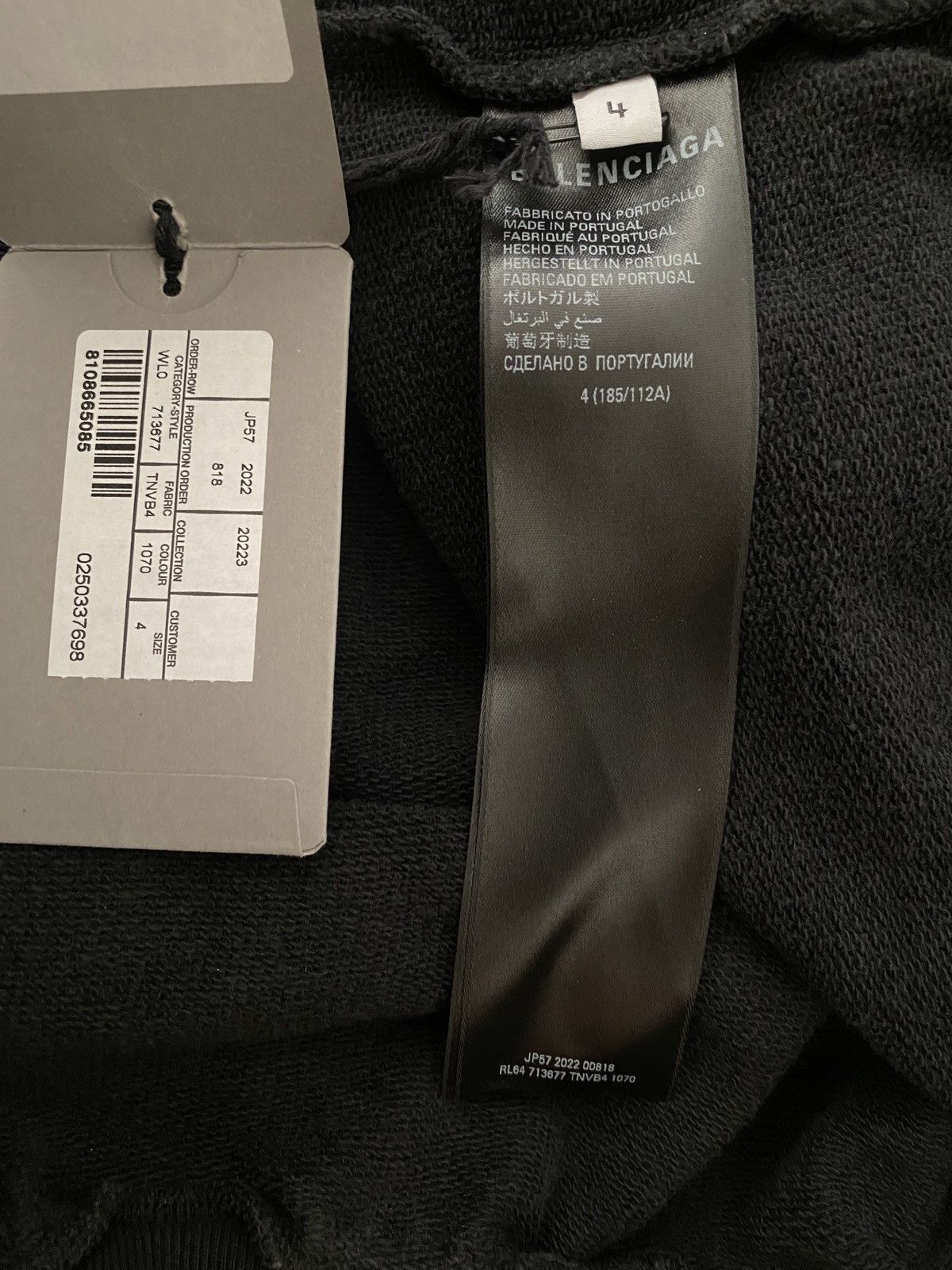 Balenciaga Balenciaga Be Different Oversized Hoodie - Size 4 Size US XL / EU 56 / 4 - 5 Thumbnail