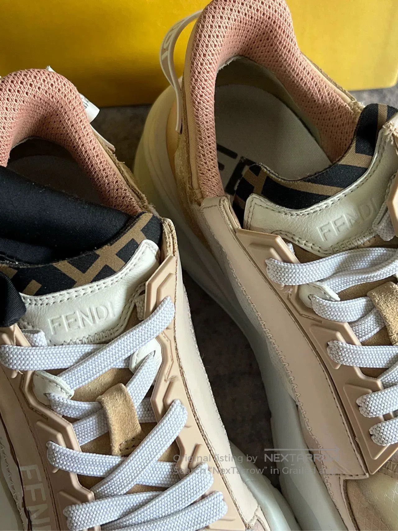 Fendi Fendi Pink Sneakers. Size US 5 / IT 35 - 4 Thumbnail