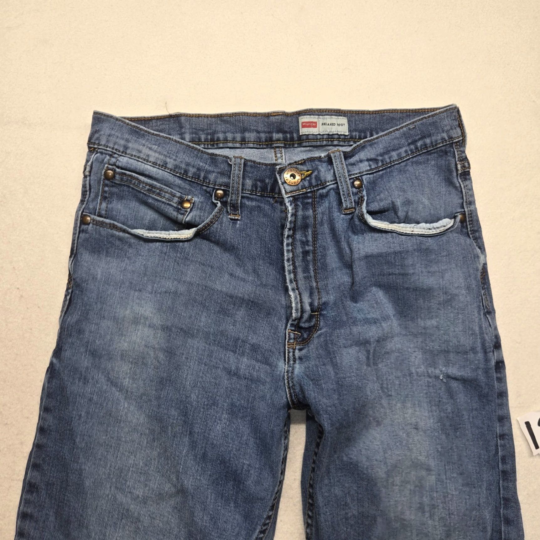 Wrangler VINTAGE Wrangler Jeans Men Blue Relaxed Boot Cut 30x30 Denim Cowboy Western Size US 30 / EU 46 - 2 Thumbnail