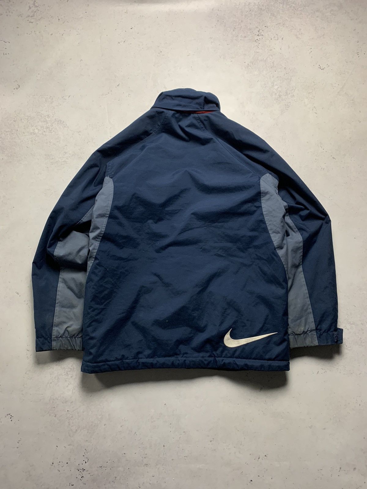 Nike × Vintage Vintage Nike Big Swoosh Winter Puffer Down Jacket M Size US M / EU 48-50 / 2 - 1 Thumbnail
