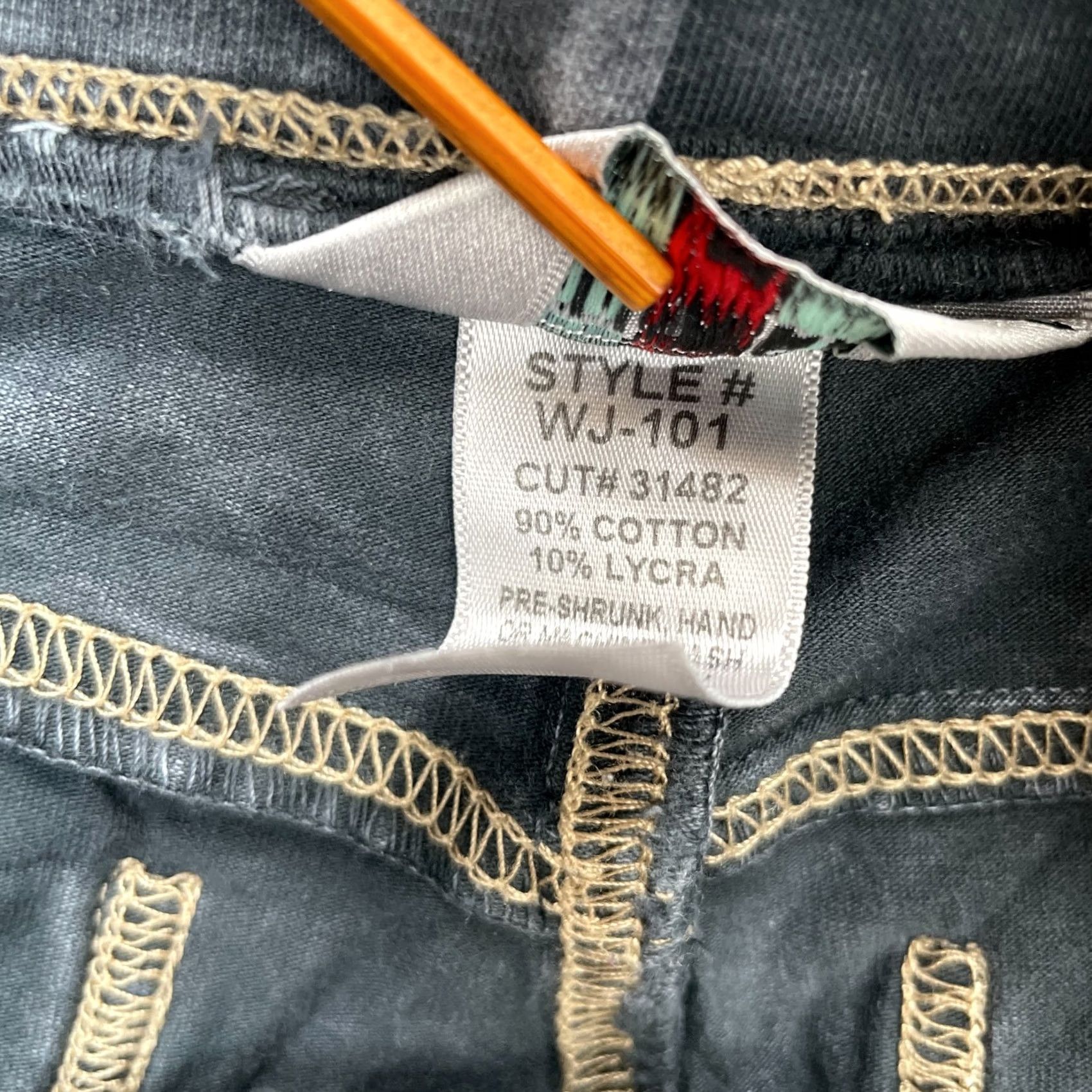 Hard Tail Hard Tail Forever Jeans Womens Medium Gray Skinny Leg Denim Cotton Size 32" / US 10 / IT 46 - 4 Thumbnail