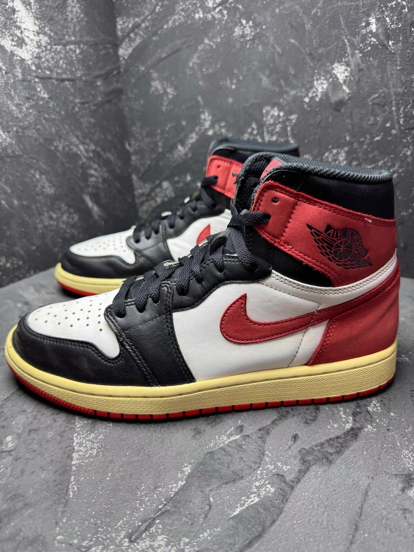 Nike Air Jordan 1 Six Championships Black & Red Q10 Size US 9.5 / EU 42-43 - 7 Thumbnail