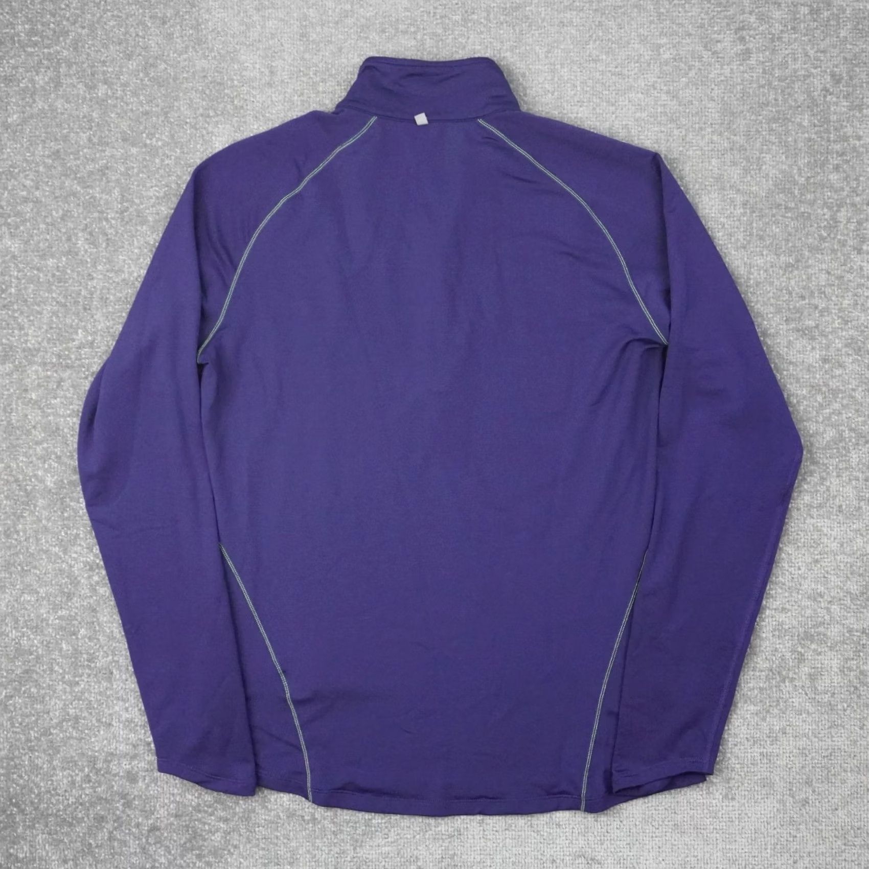 Nike Nike Women Large Purple Dri Fit Running Sweatshirt Half Zip Pullover Outdoors Size L / US 10 / IT 46 - 2 Thumbnail
