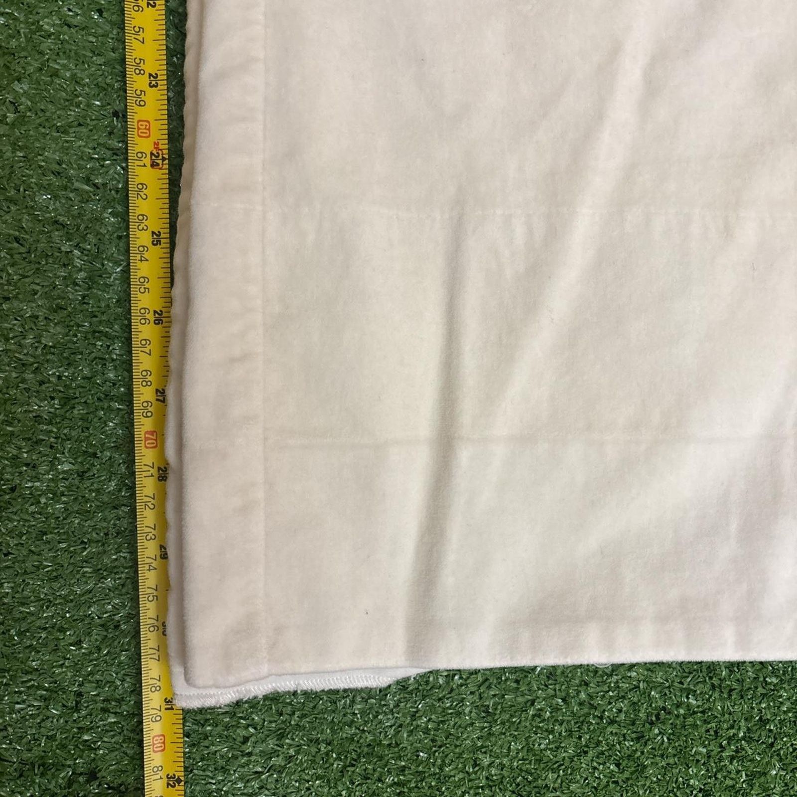 Express Women’s Express Stretch Cream Soft Fabric Wide Leg Pants Size 34" / US 12 / IT 48 - 4 Thumbnail