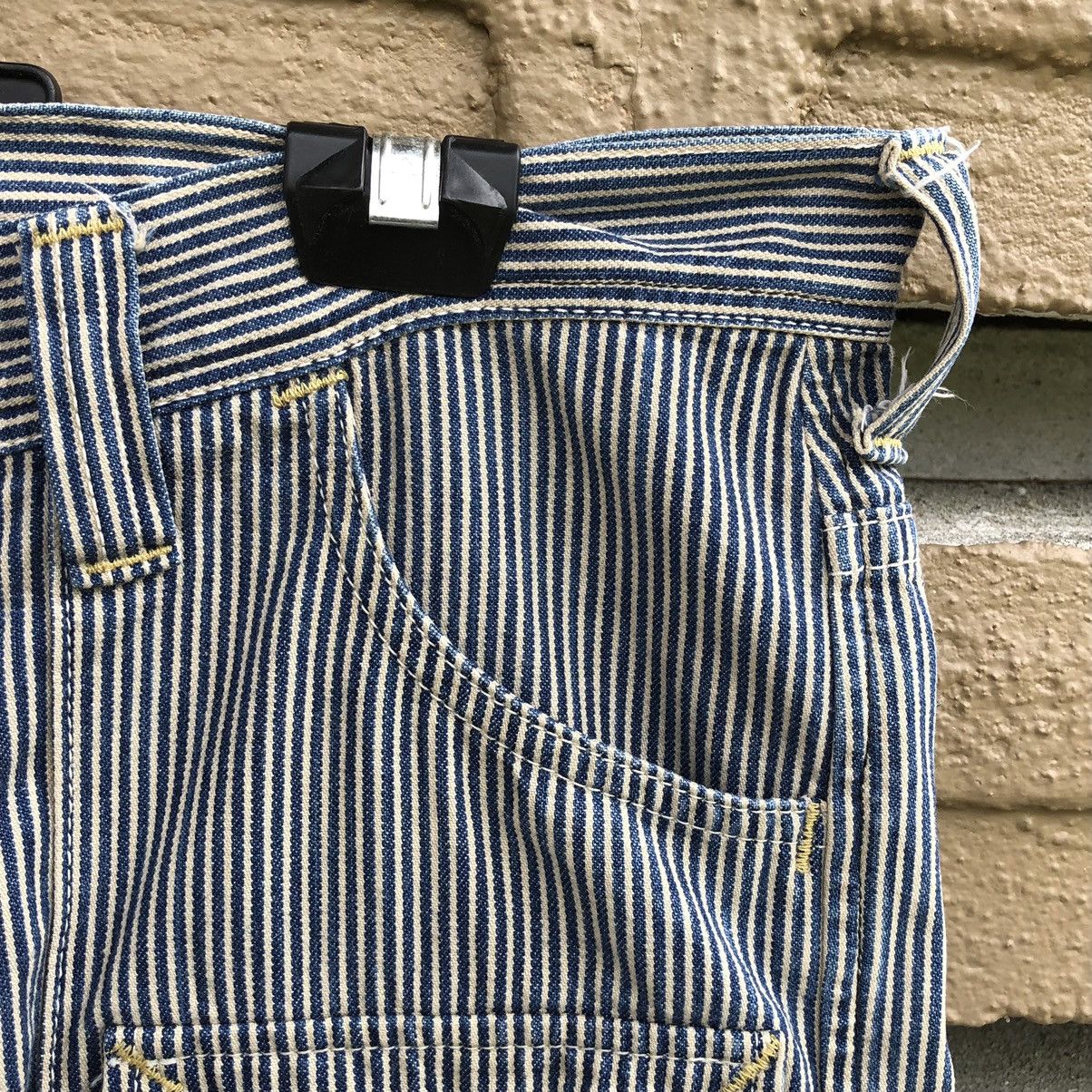 Japanese Brand Vintage TROUSERS MEN’S Striped Hikory Bush Pants Size US 32 / EU 48 - 6 Thumbnail