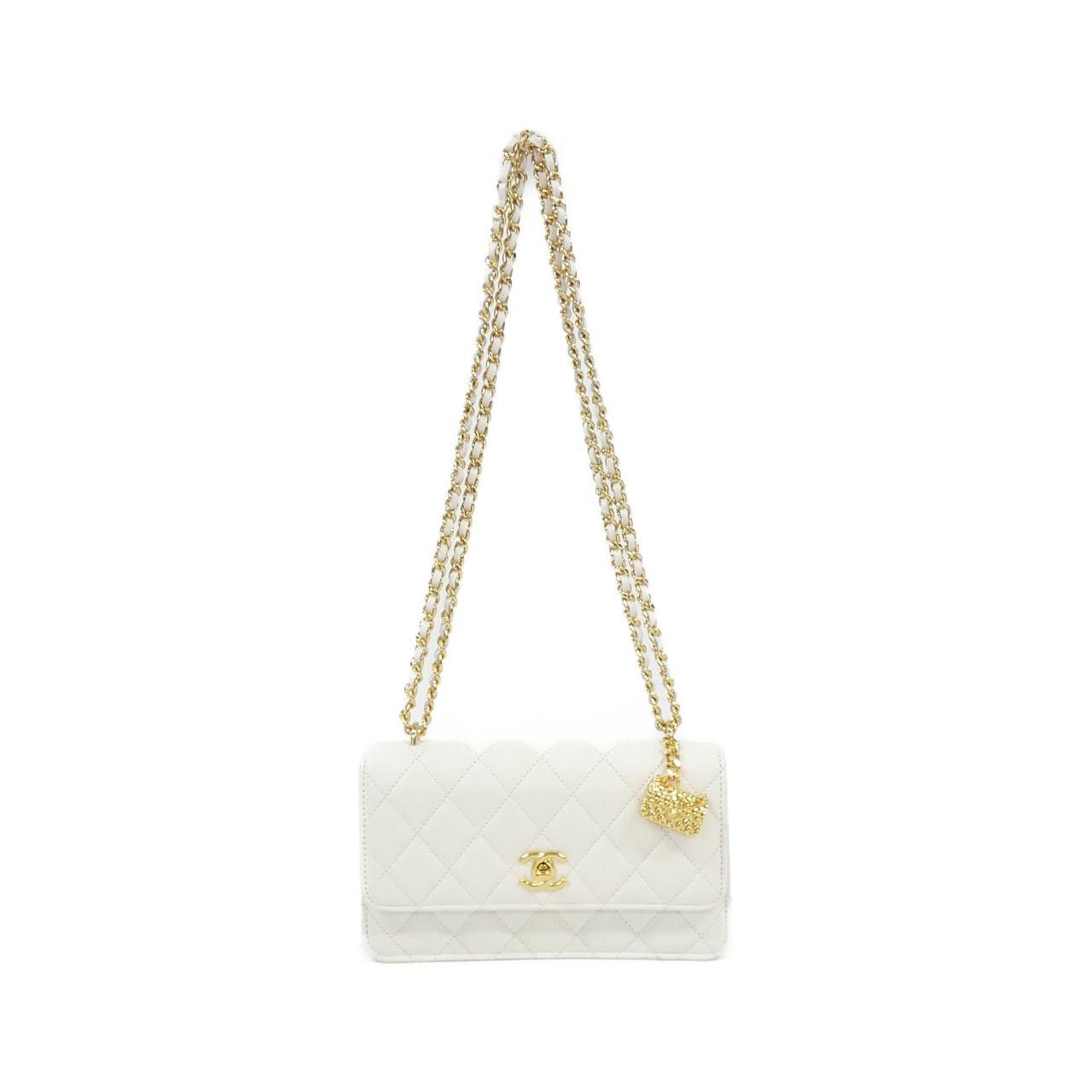 Chanel Chanel Chanel Caviar Skin Chain Clutch Leather Clutch Bag AP3318 DUTY FREE for USA Size ONE SIZE - 1 Thumbnail