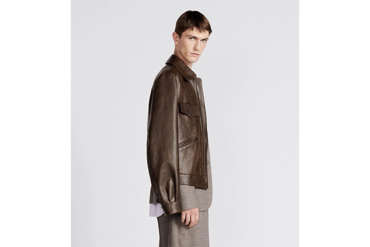 Dior o1bcso1str0226 Zipped Jacket in Brown Size US M / EU 48-50 / 2 - 5 Thumbnail