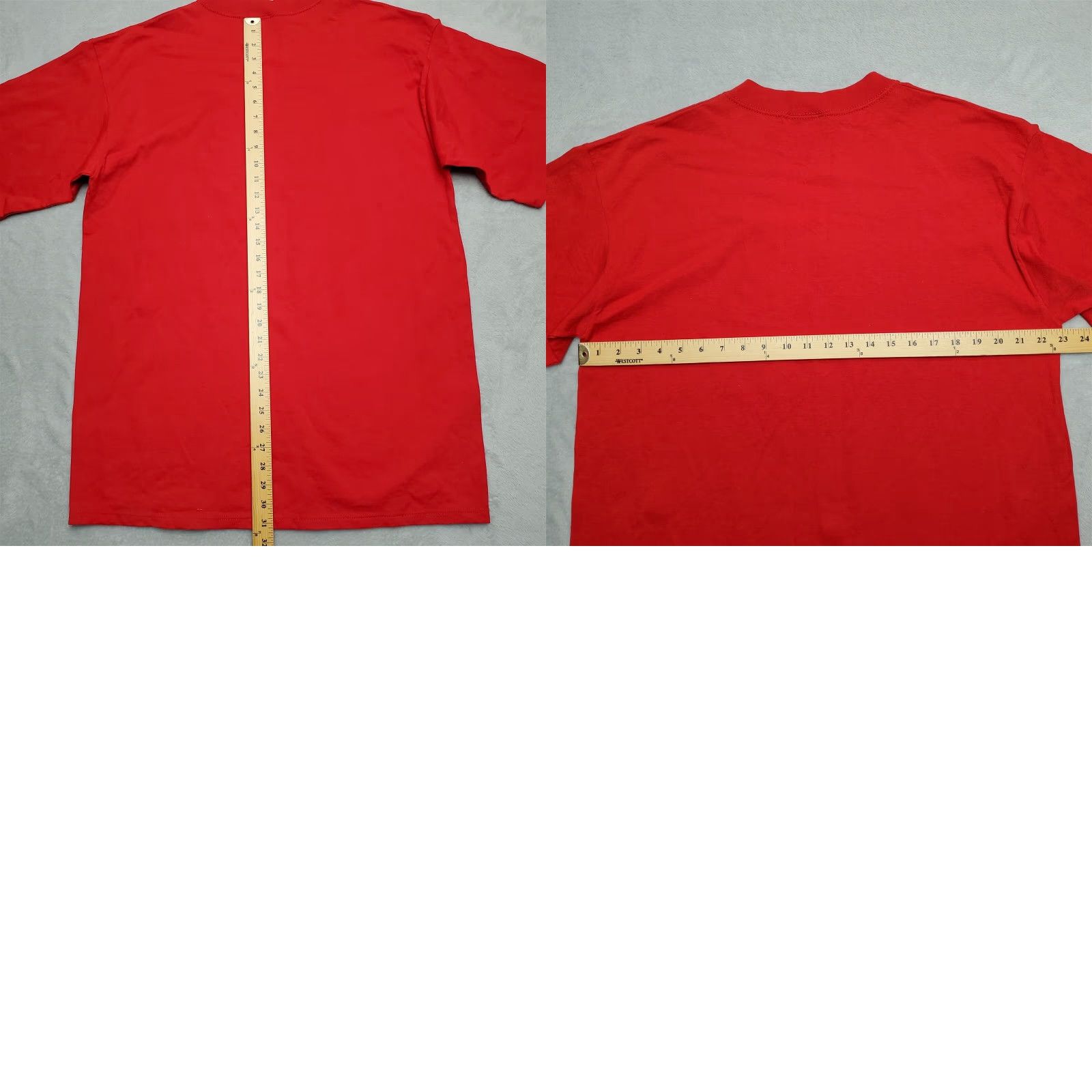 Vintage VINTAGE Montana Shirt Mens XL Red Camping Embroidery USA Casual TEE Size US XL / EU 56 / 4 - 8 Thumbnail