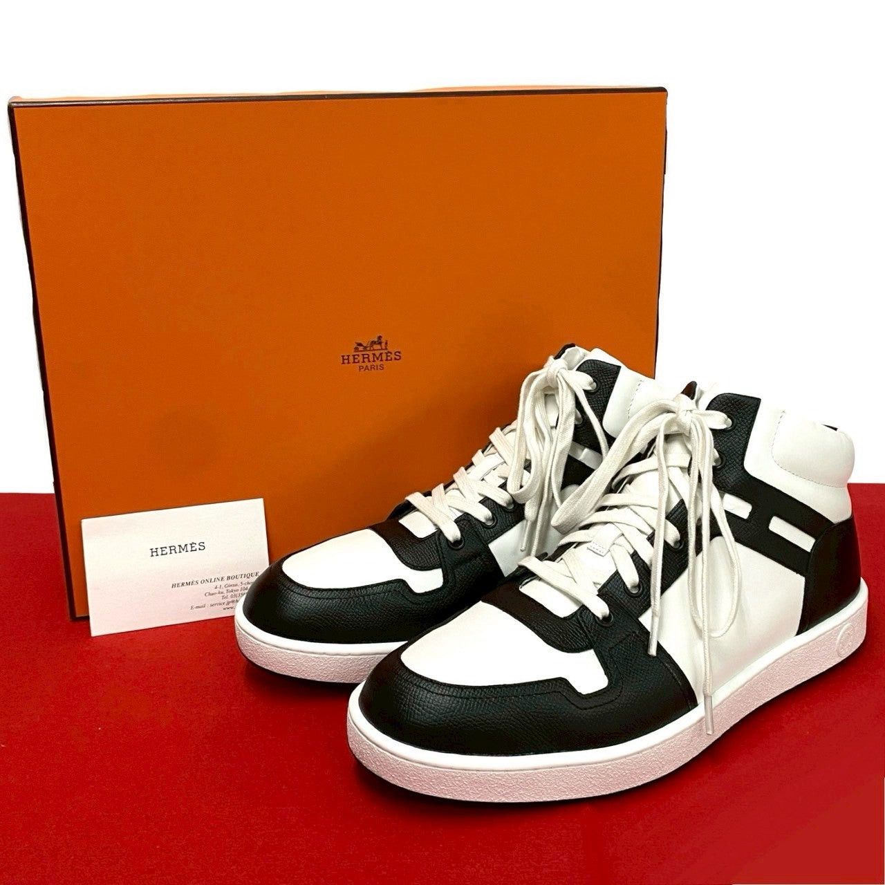 Hermes Hermes Black Leather Size ONE SIZE - 1 Thumbnail