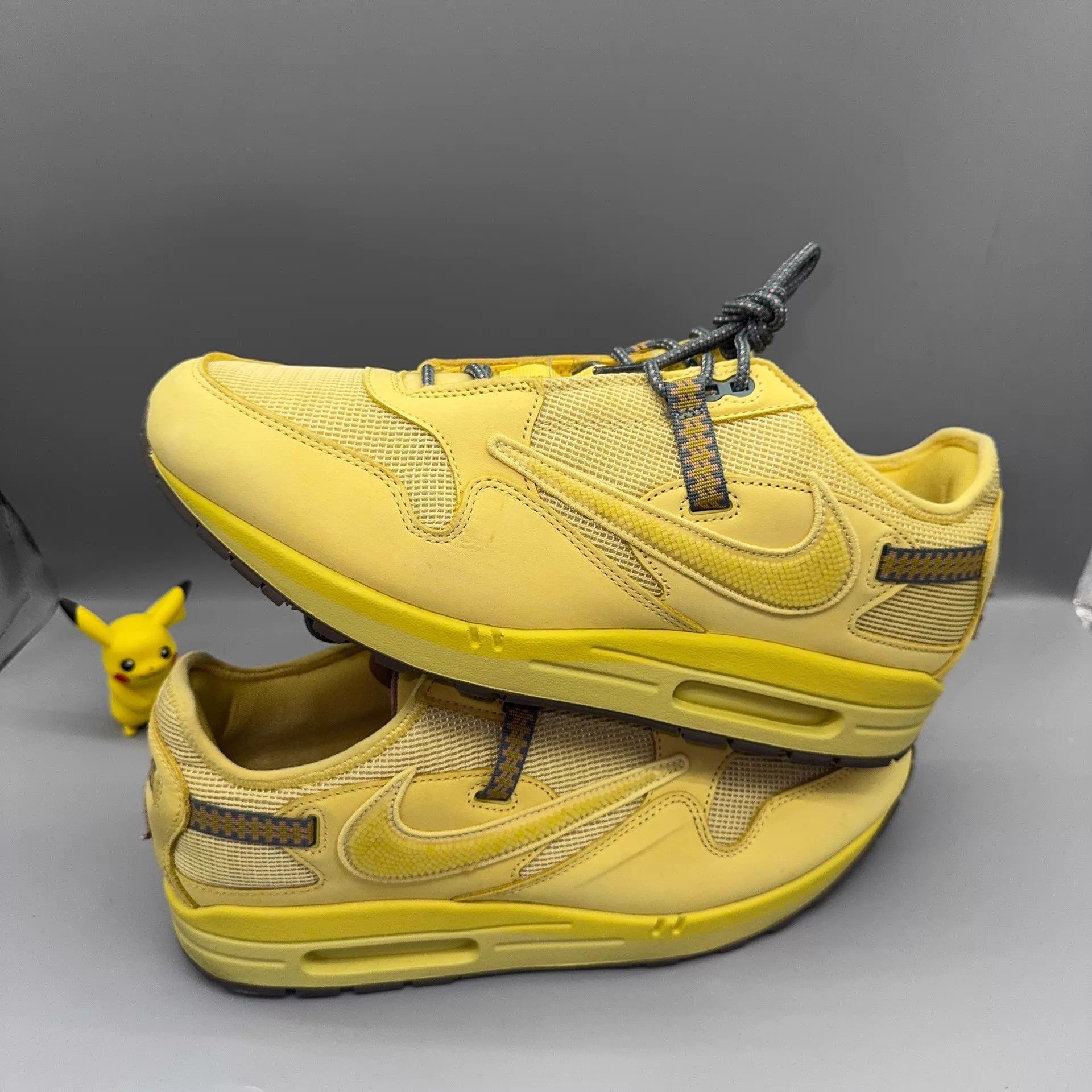 Travis Scott Travis Scott x Nike Air Max 1 Saturn Gold DO9392-700 46 Size US 12 / EU 45 - 5 Thumbnail