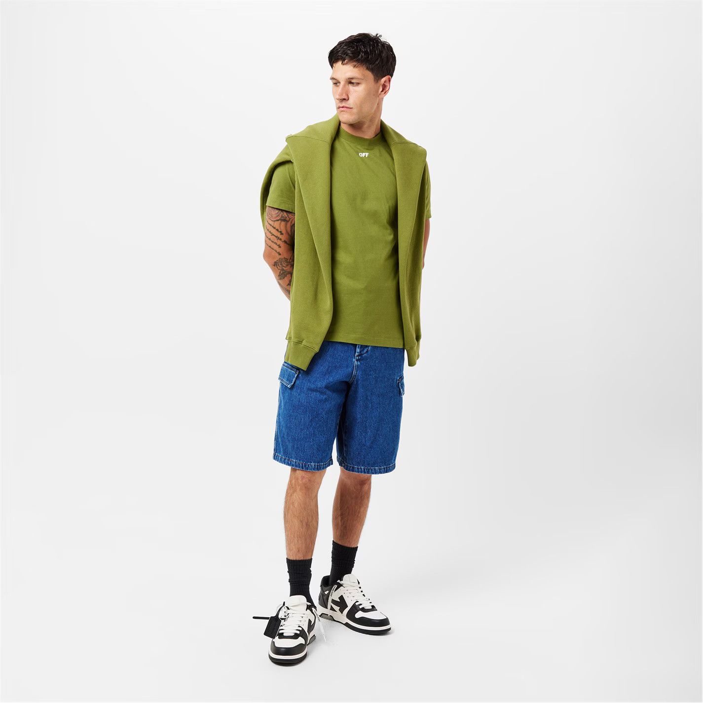 Off-White o1g2r1mq0226 Brick Arrow Crew Neck Short Sleeve T-Shirt Size US M / EU 48-50 / 2 - 6 Thumbnail