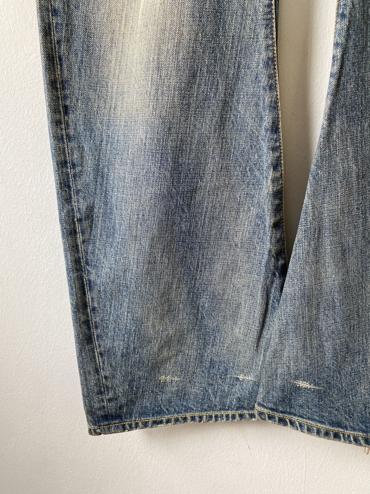 Japanese Brand Japanese Brand Sembl Japan Flare Distressed Denim Size US 31 - 4 Thumbnail