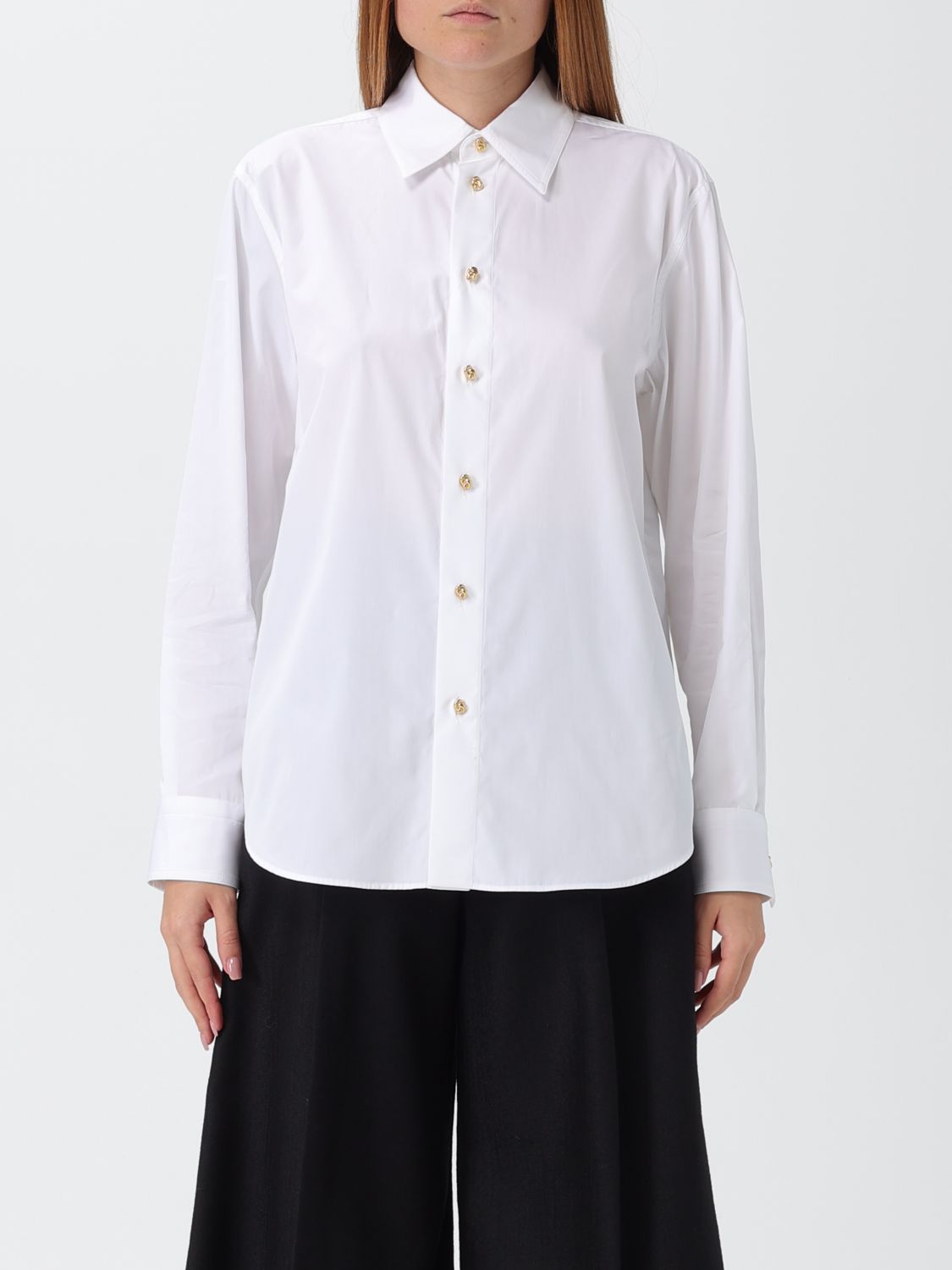 Bottega Veneta Bottega Veneta Shirt Woman White Size M / US 6-8 / IT 42-44 - 1 Thumbnail